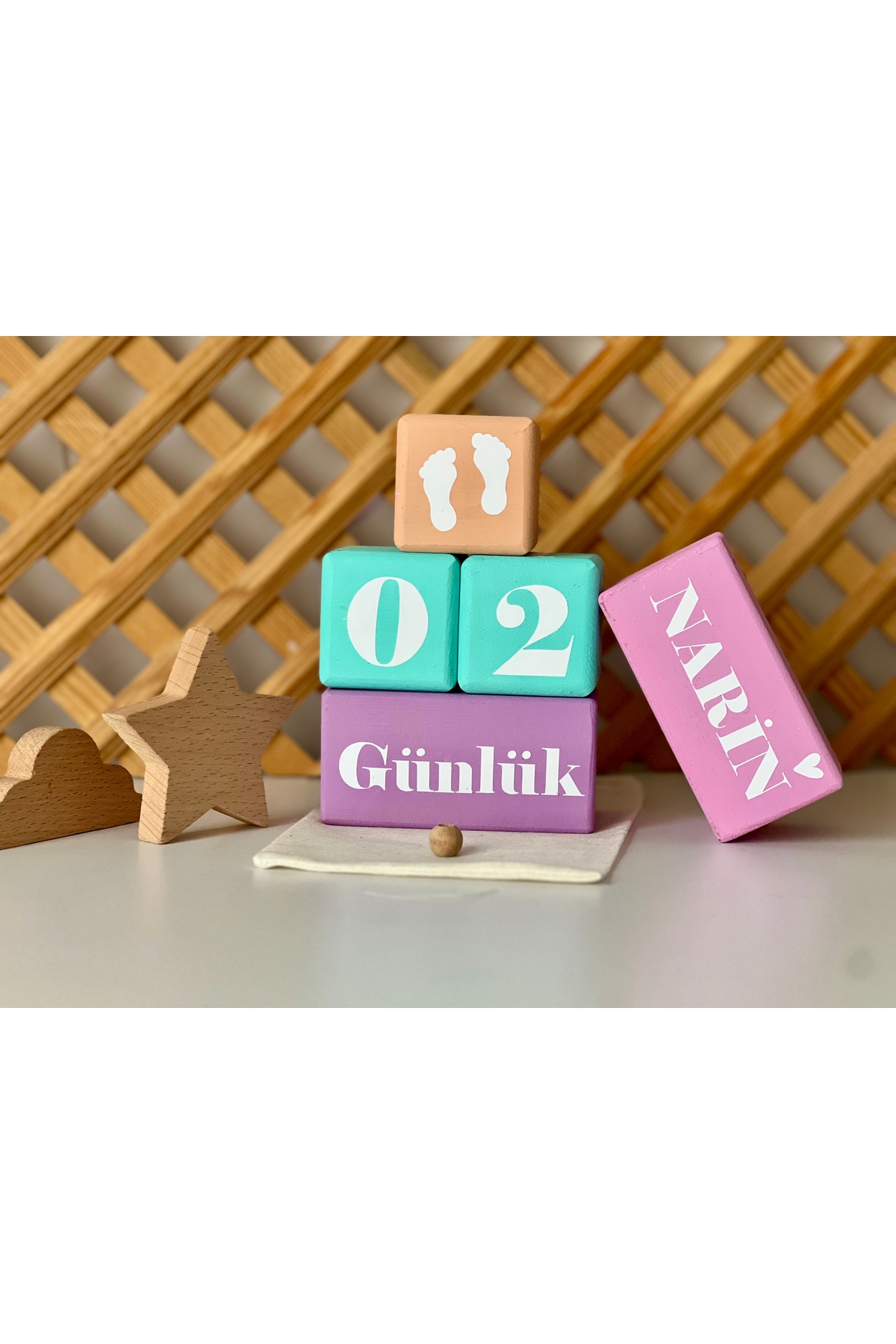 Renkli isimli anne bebek anı set ,İsimli Bebek Saç Fırçası seti dekor ve fotoğraf çekim