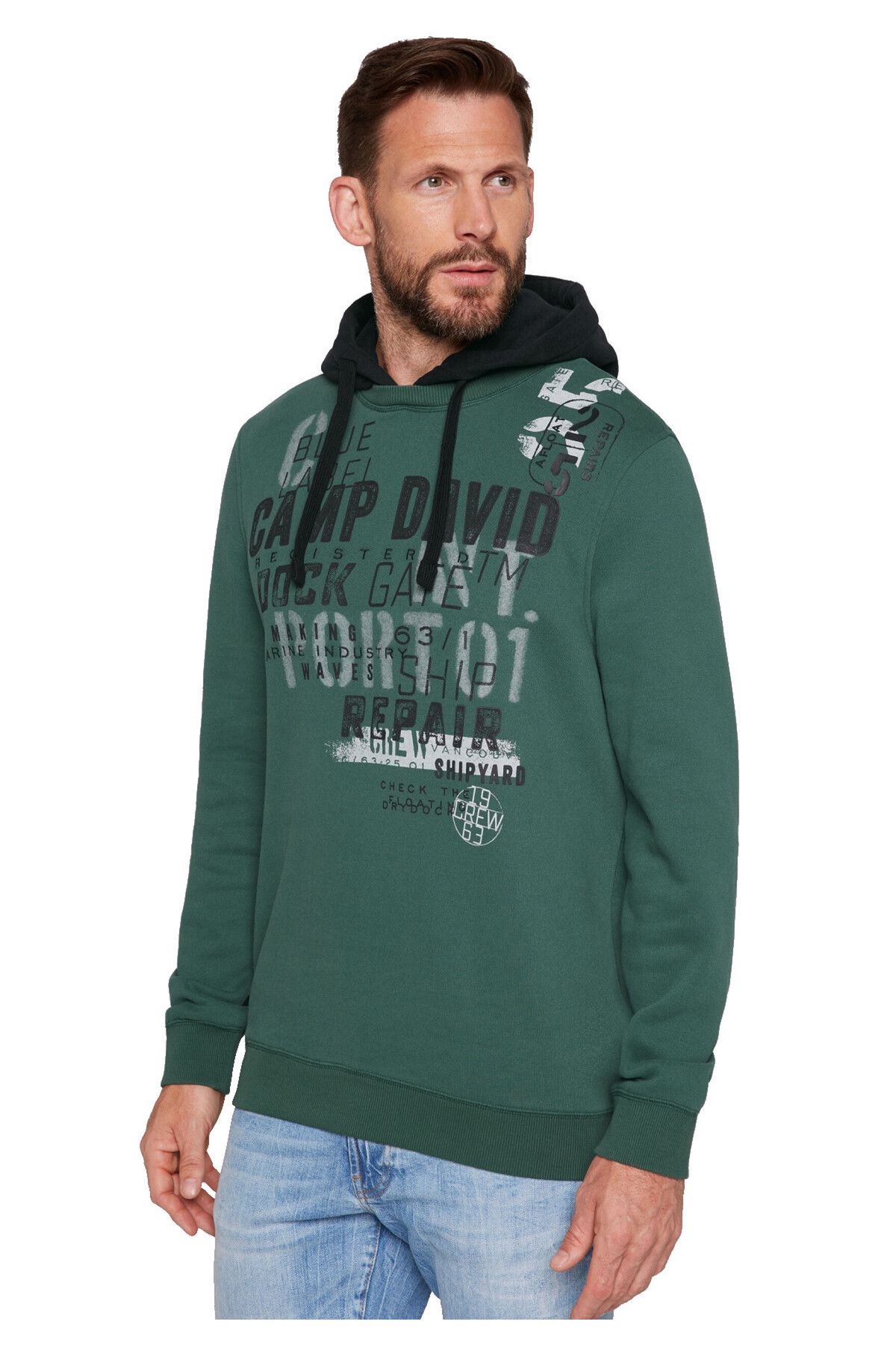 Camp David-Hoodie Shipyard Kapuzensweatshirt 4