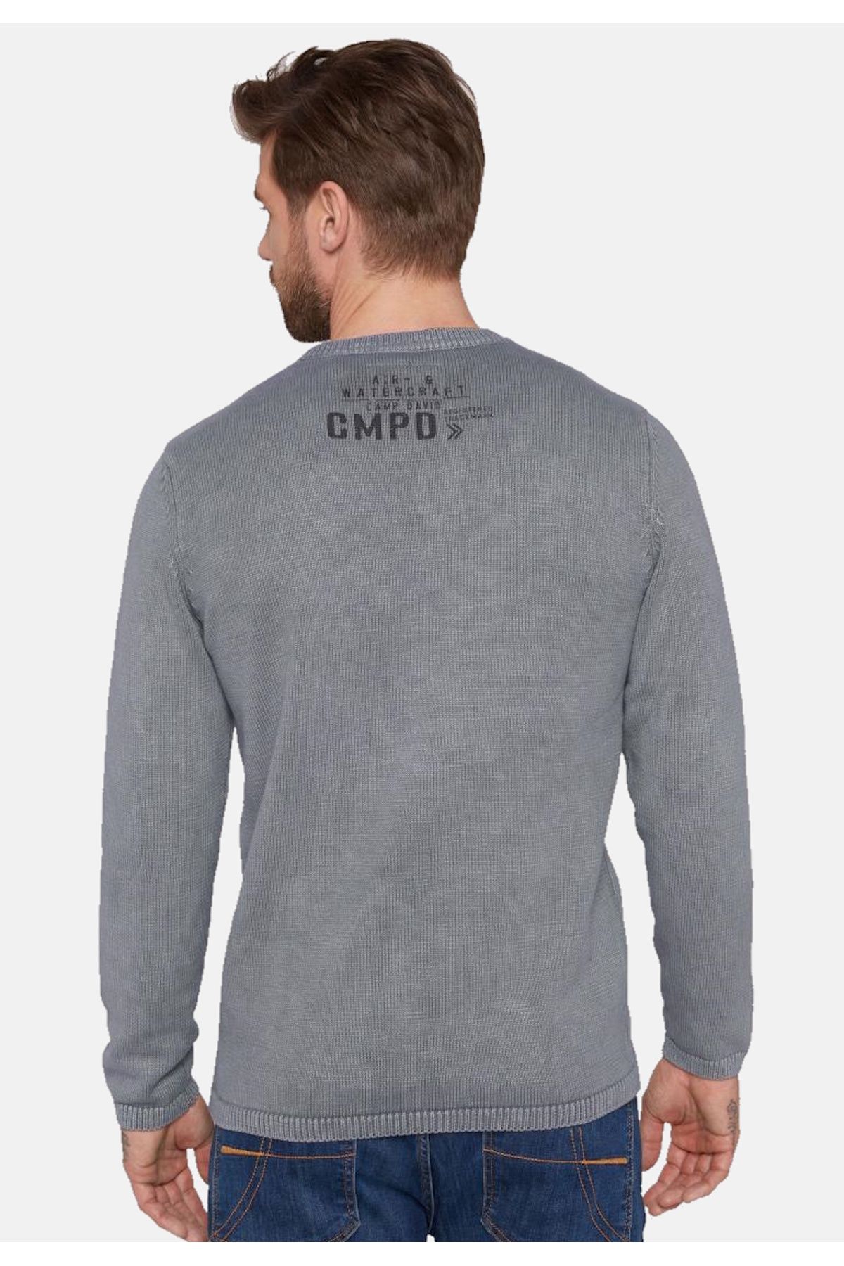 Camp David-Pullover Strickpullover R-Ausschnitt 5