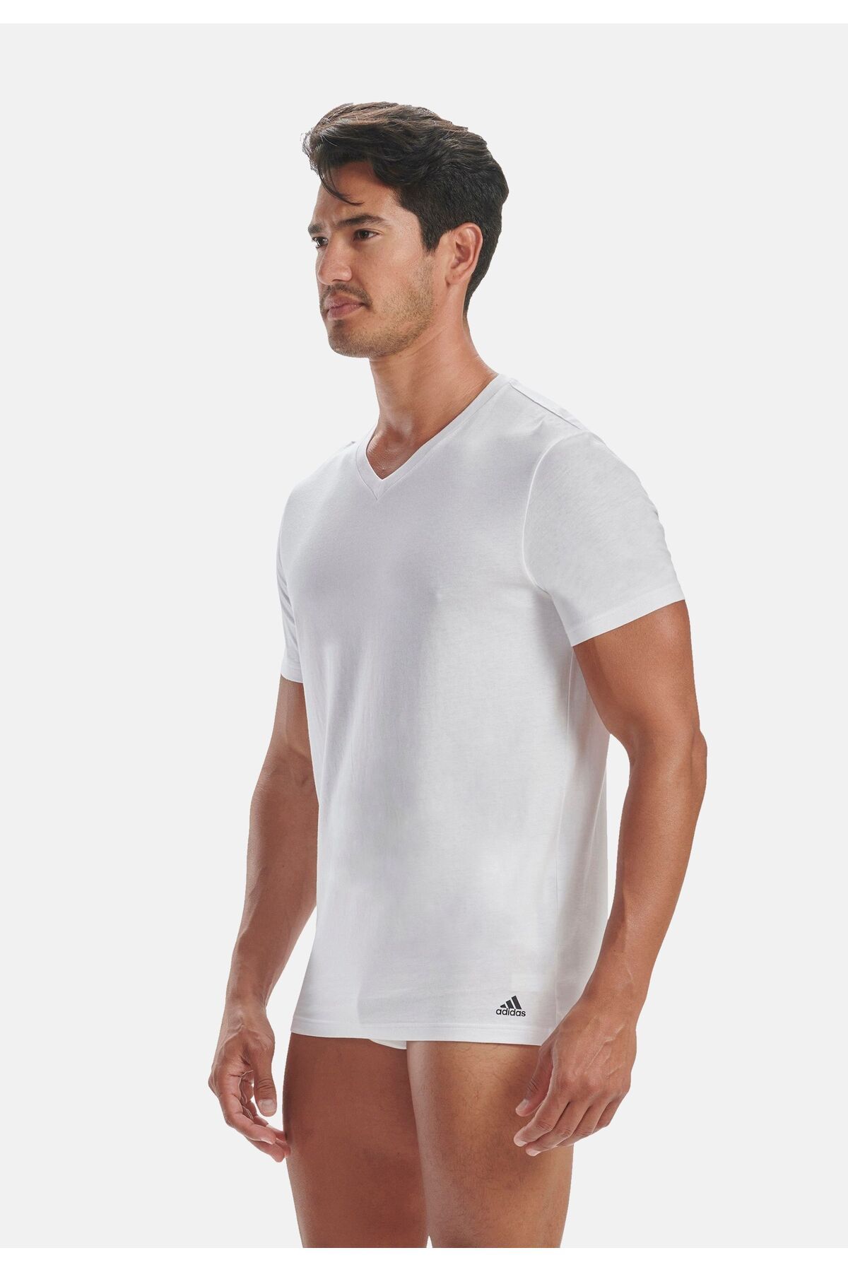 adidas-T-Shirt Kurzarmshirt mit V-Ausschnitt 3er Pack 2