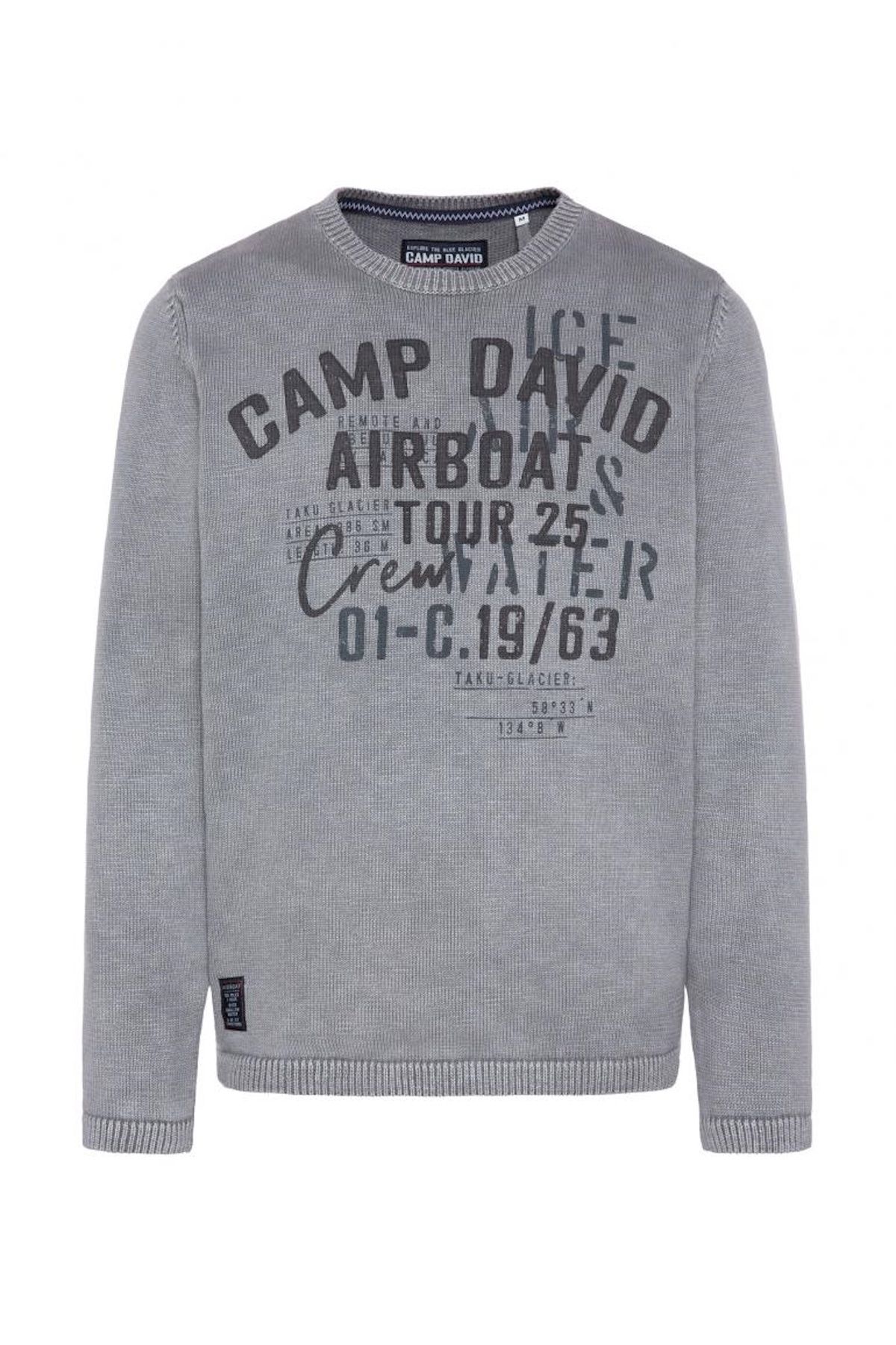 Camp David-Pullover Strickpullover R-Ausschnitt 6