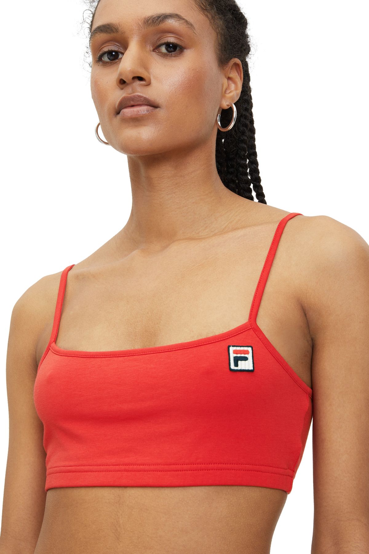 Fila-True Red LINFEN cropped spaghetti top 5