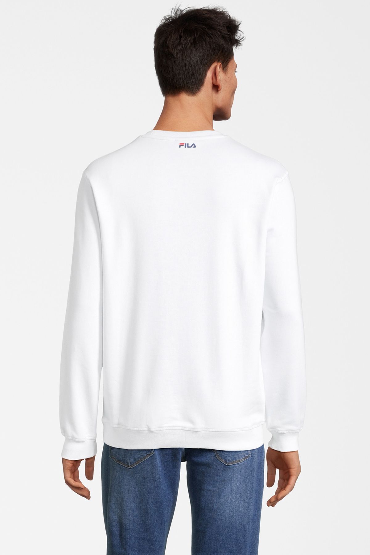 Fila-Bright White BARBIAN crew sweat 3