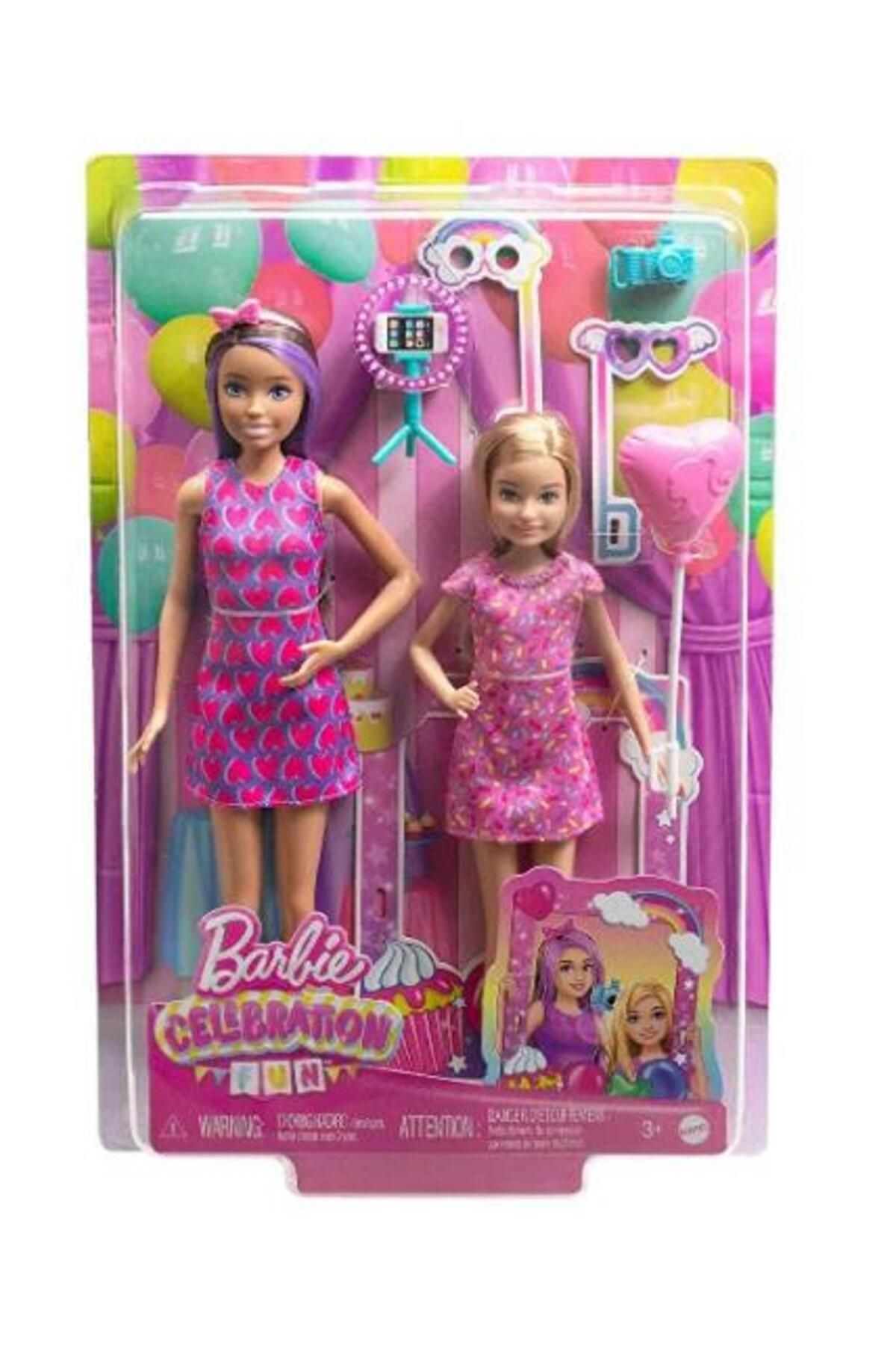 NessiWorld Barbie Skipper ve Stacie Doğum Günü Eğlencesi HKB12