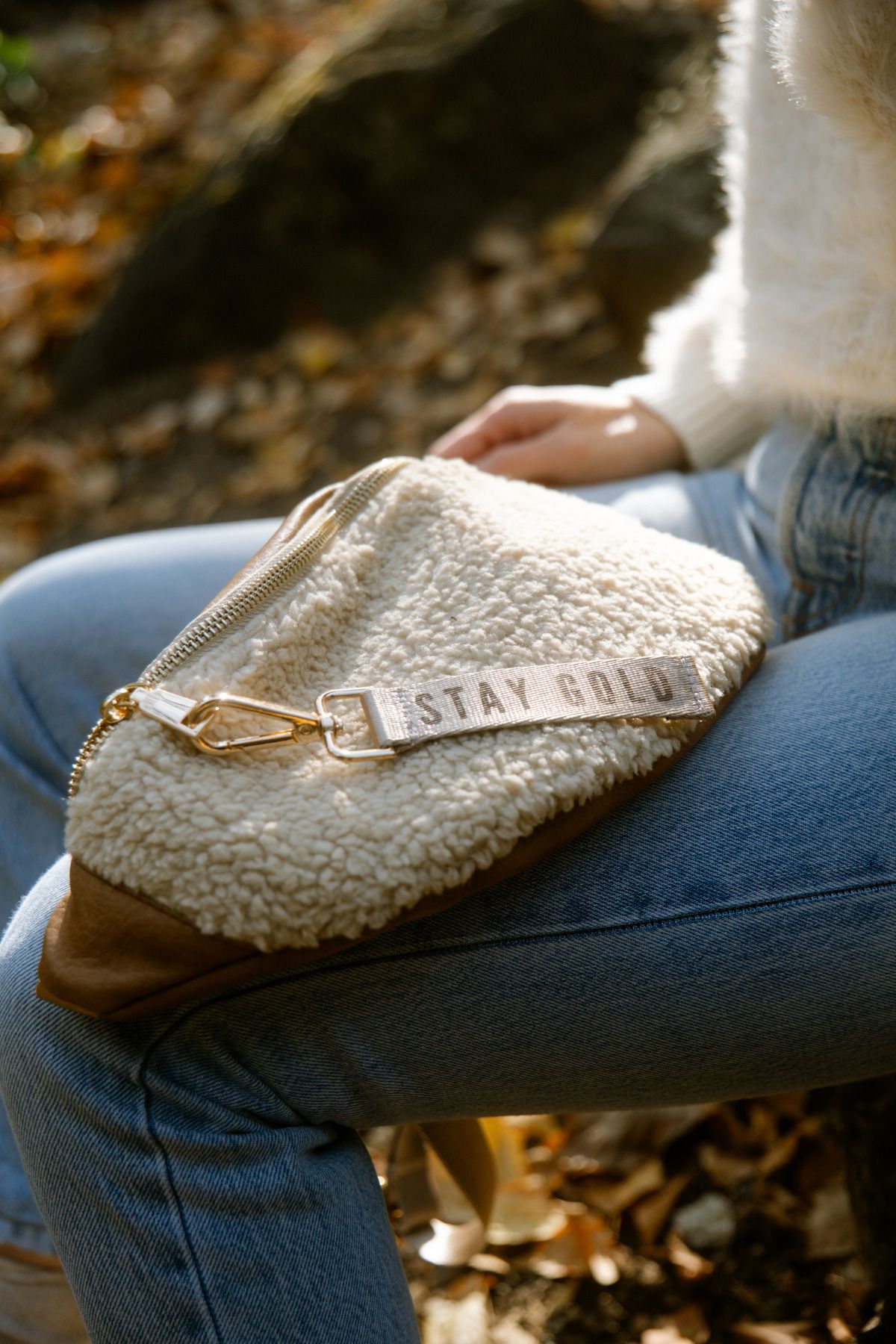 Gold waist 2025 bag