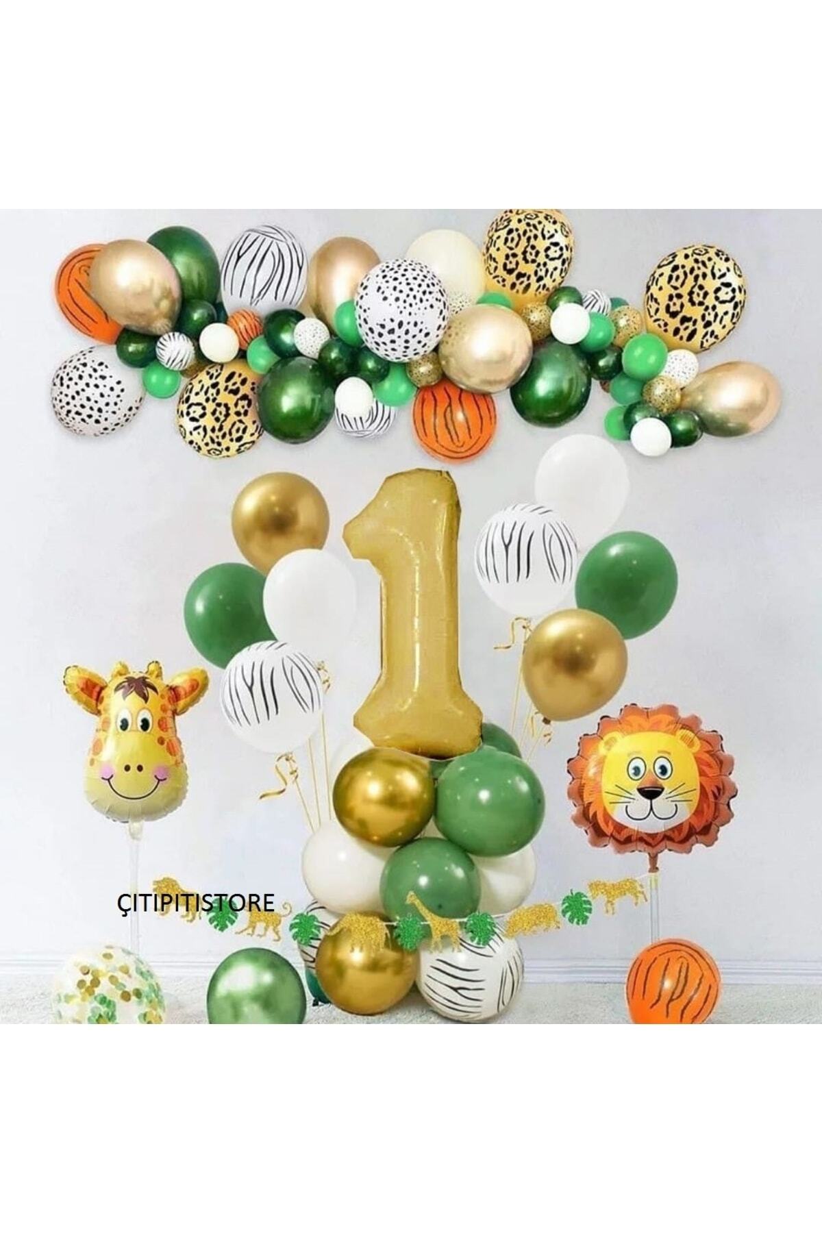 DÜVENCİ TİCARET Safari 1yaş Doğum Günü Konsepti