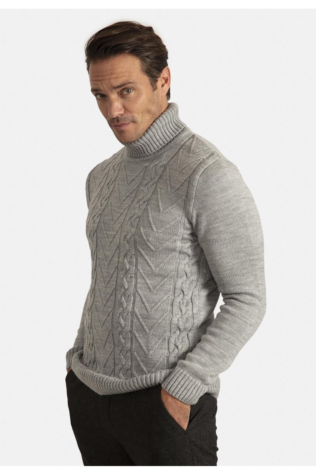 Sir Raymond Tailor S 8026288 Gray 100 Acrylic Men s Knitted