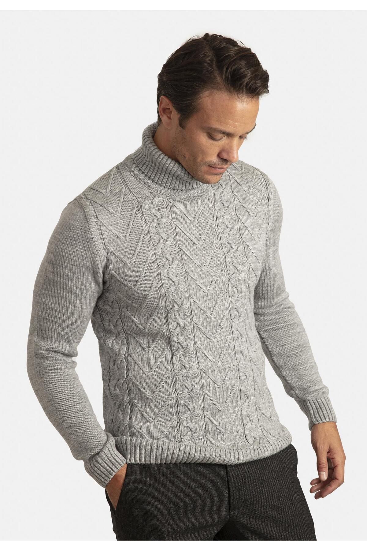 Men's acrylic turtleneck outlet sweaters