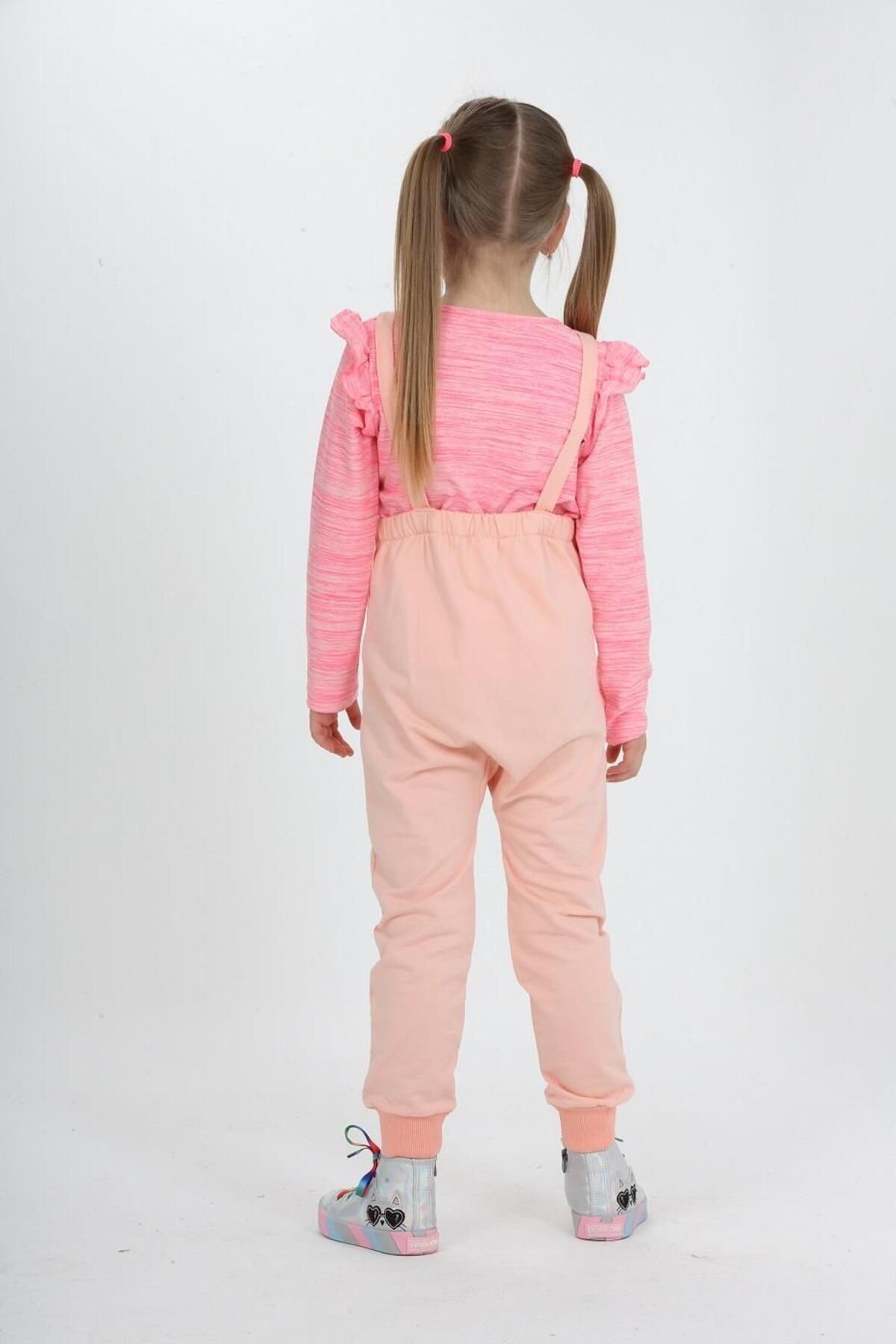 LupiaKids-I Love Girl Child Jumpsuit Lp-22win-065 7