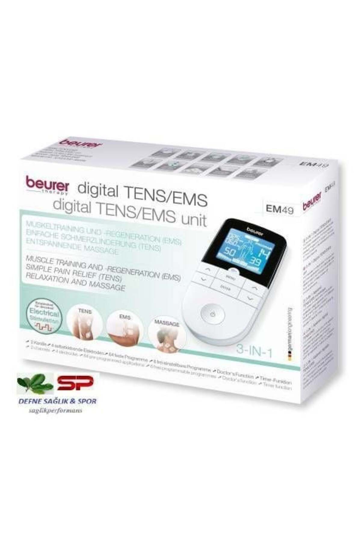 Beurer EM 49 Elektrodlu Dijital Tens Cihazı 5