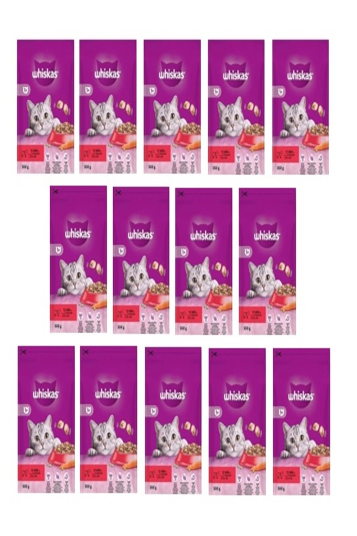 Whiskas Sığırlı Kuru Mama 300 Gr (14 Adet) Fiyatı, Yorumları Trendyol