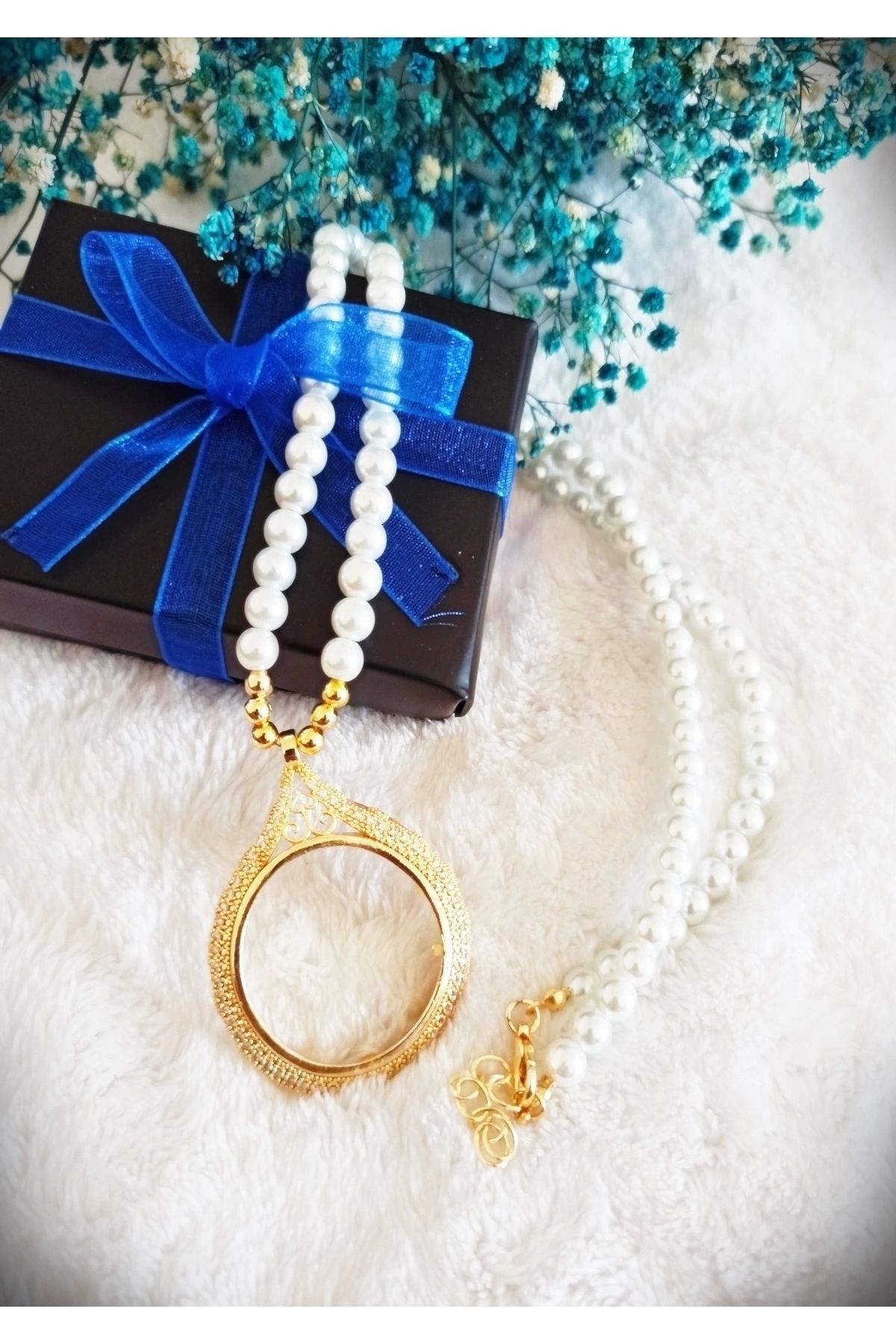 Full pearl necklace sale
