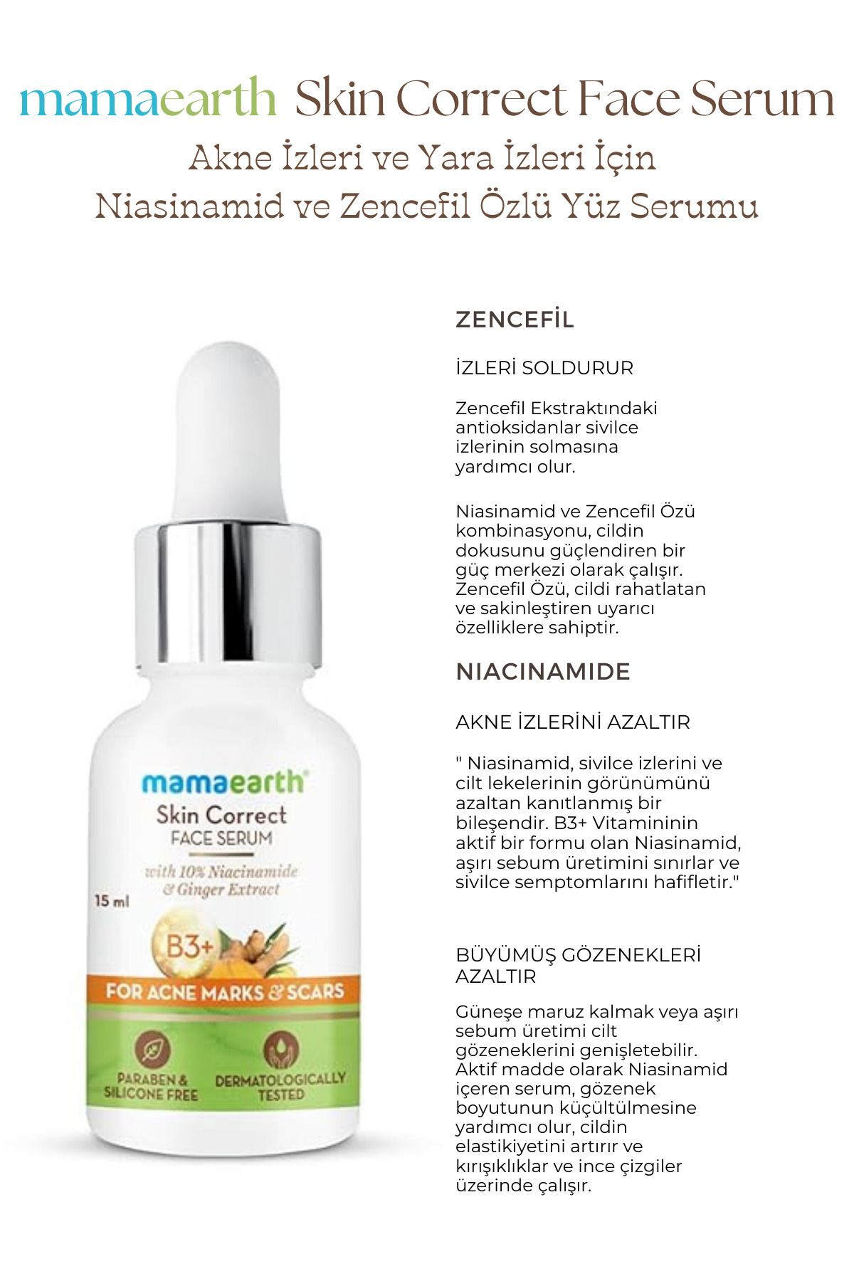 Artistic Mamaearth Skin Correct Face Serum Photo Illustration