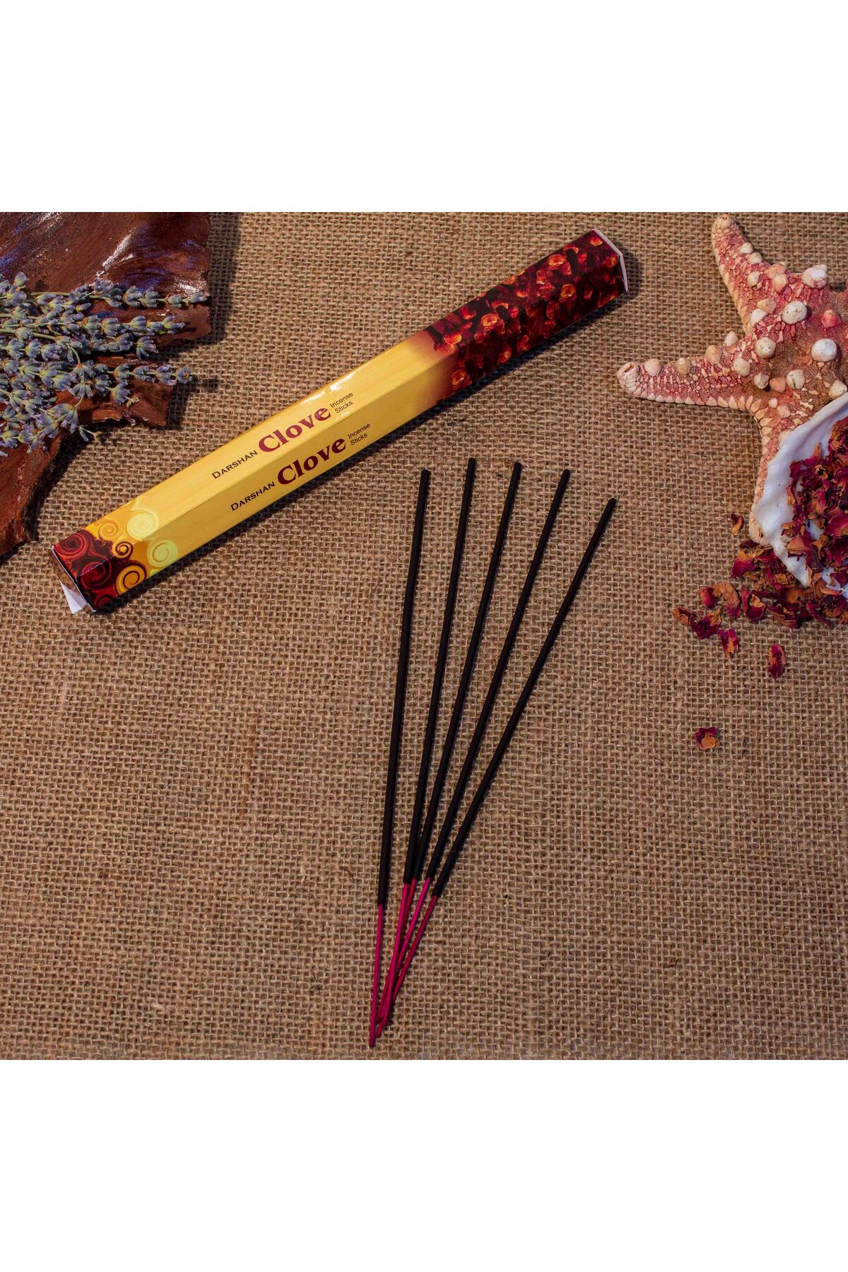 Darshan Cinnamon Sandal Hexa 20 Pcs Stick Incense