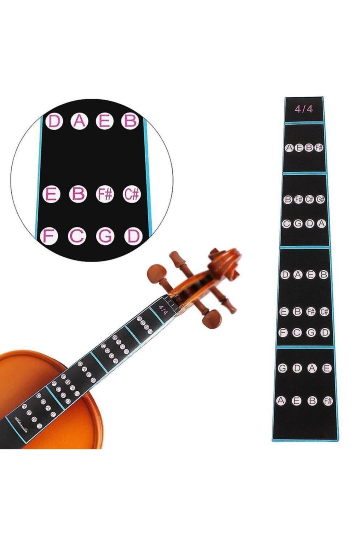 Swing-F8-12 Model 1/2 Half Size Keyboard Sheet Music Paste Sticker for Violins 3