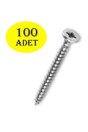 CİVATA 4x25 Sunta Vidası 100 Adetlik Paket
