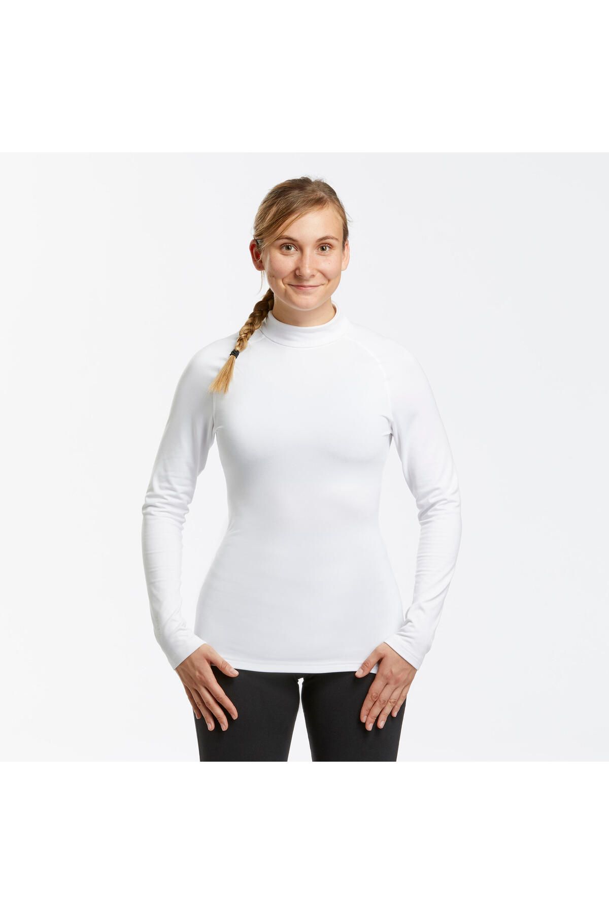 Decathlon Wedze Women s Thermal Ski Underwear White Bl Sk 500