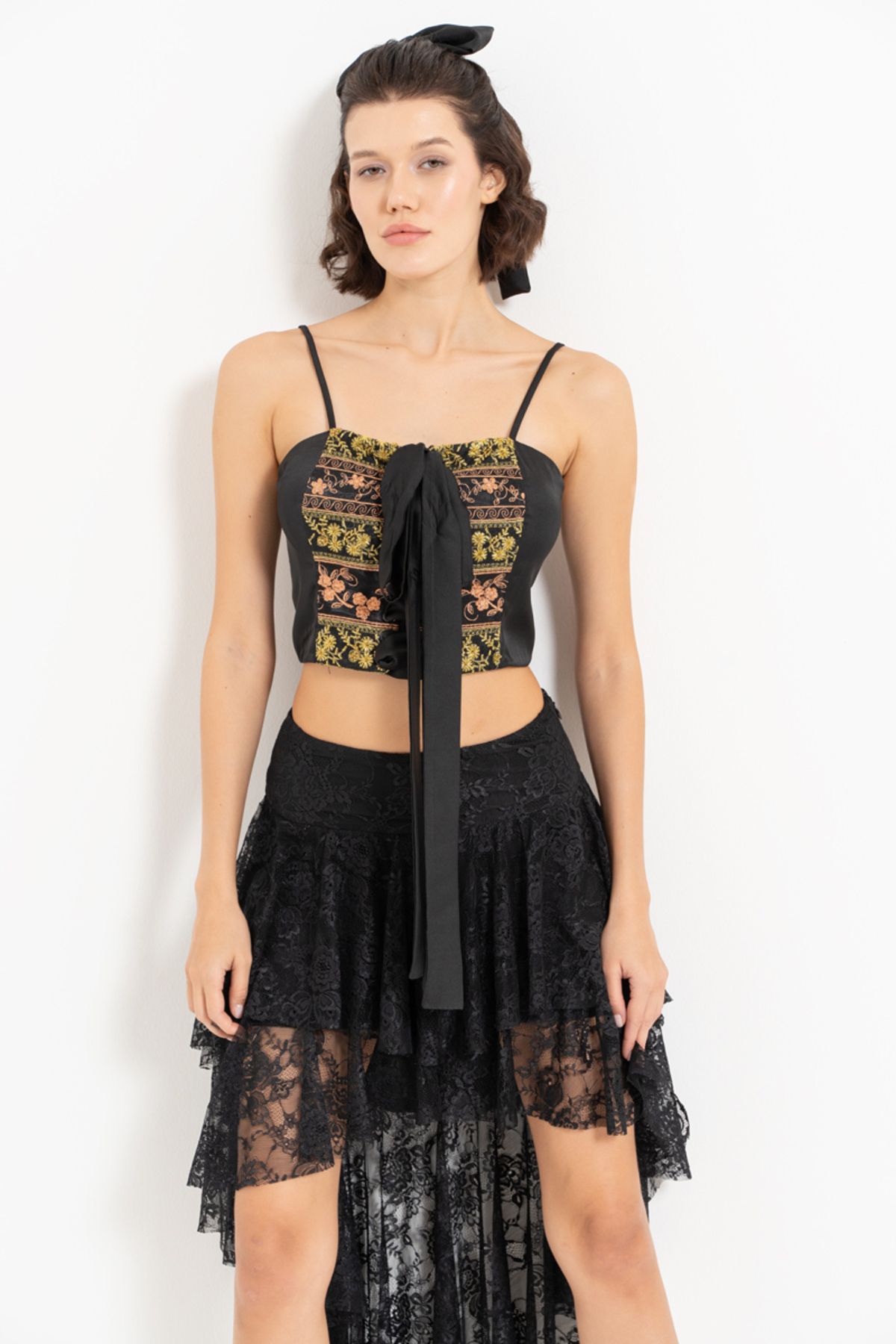 Kikiriki frill cardigan new arrivals