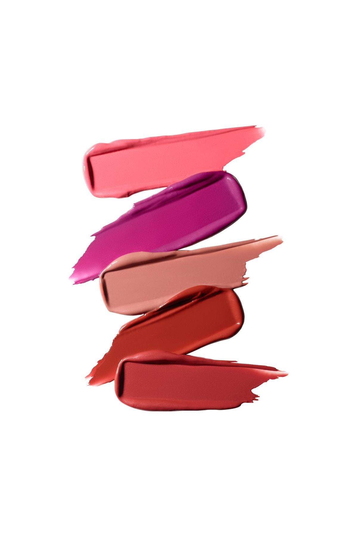 Mac مجموعه لوازم آرایشی 5 رژلب براق Frostbıtten Kiss رنگ‌های تازه