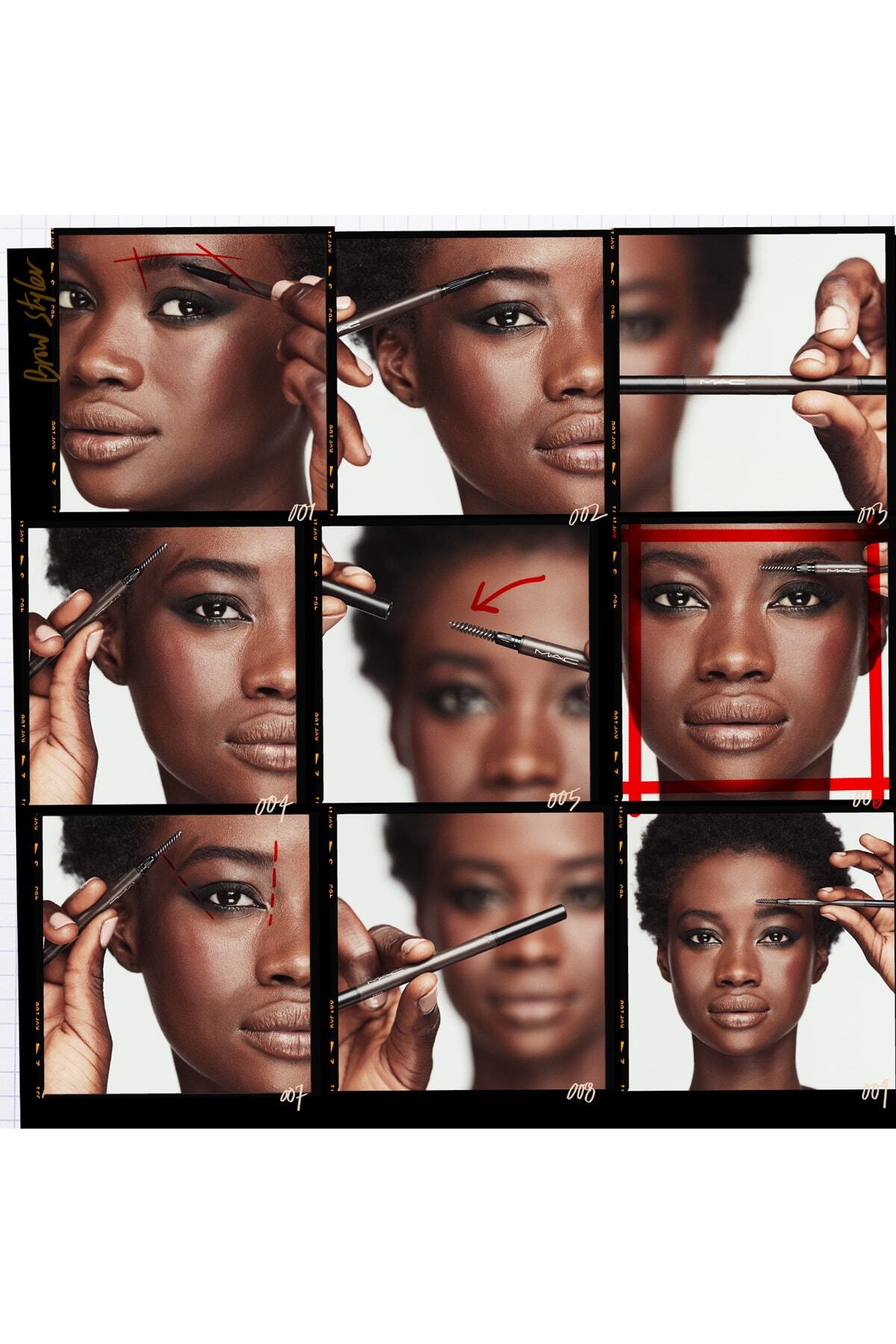 مداد ابرو  قهوه ای Mac | 57161 اورجینال - تصویر 3