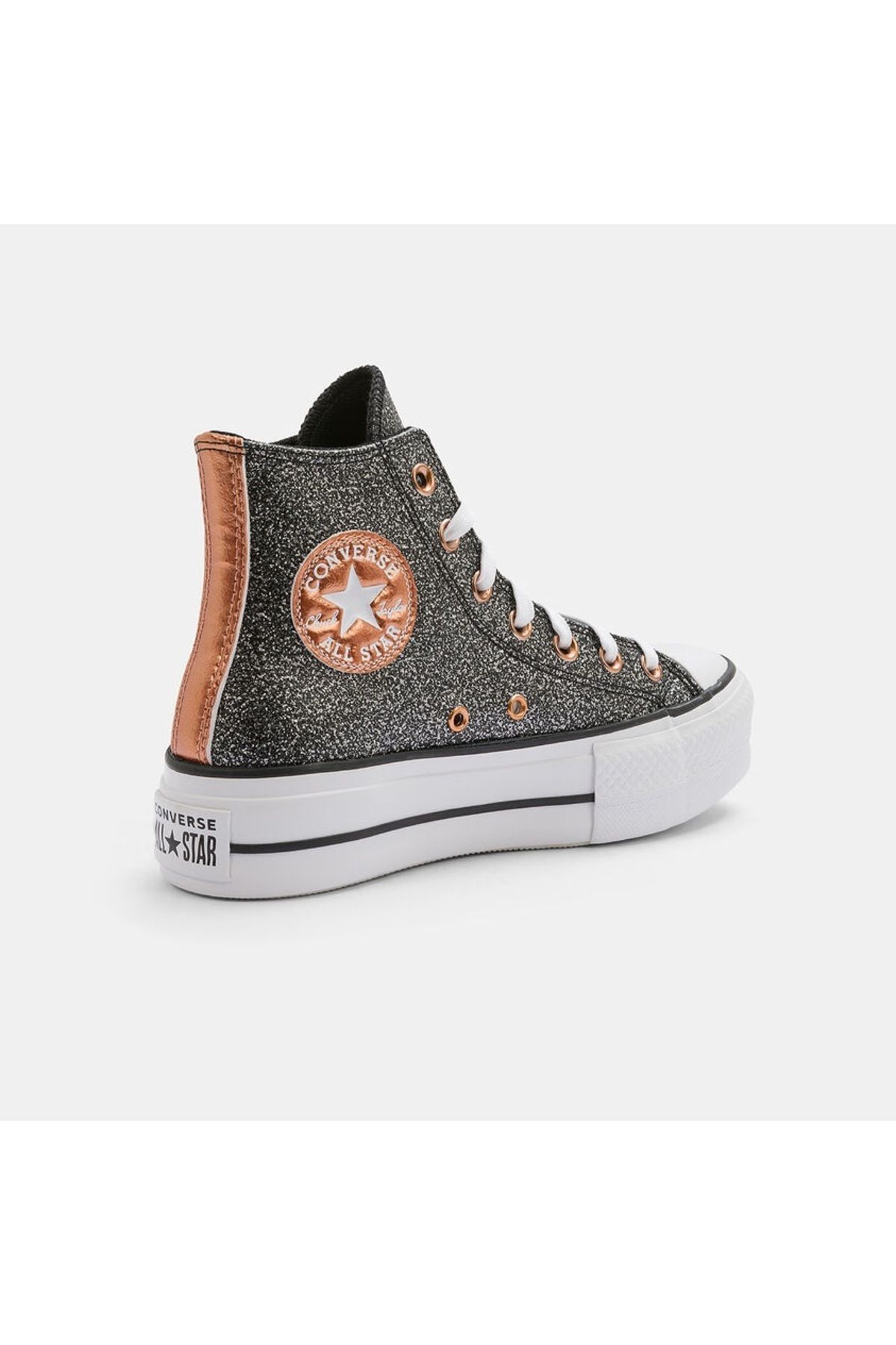 Converse heels black outlet