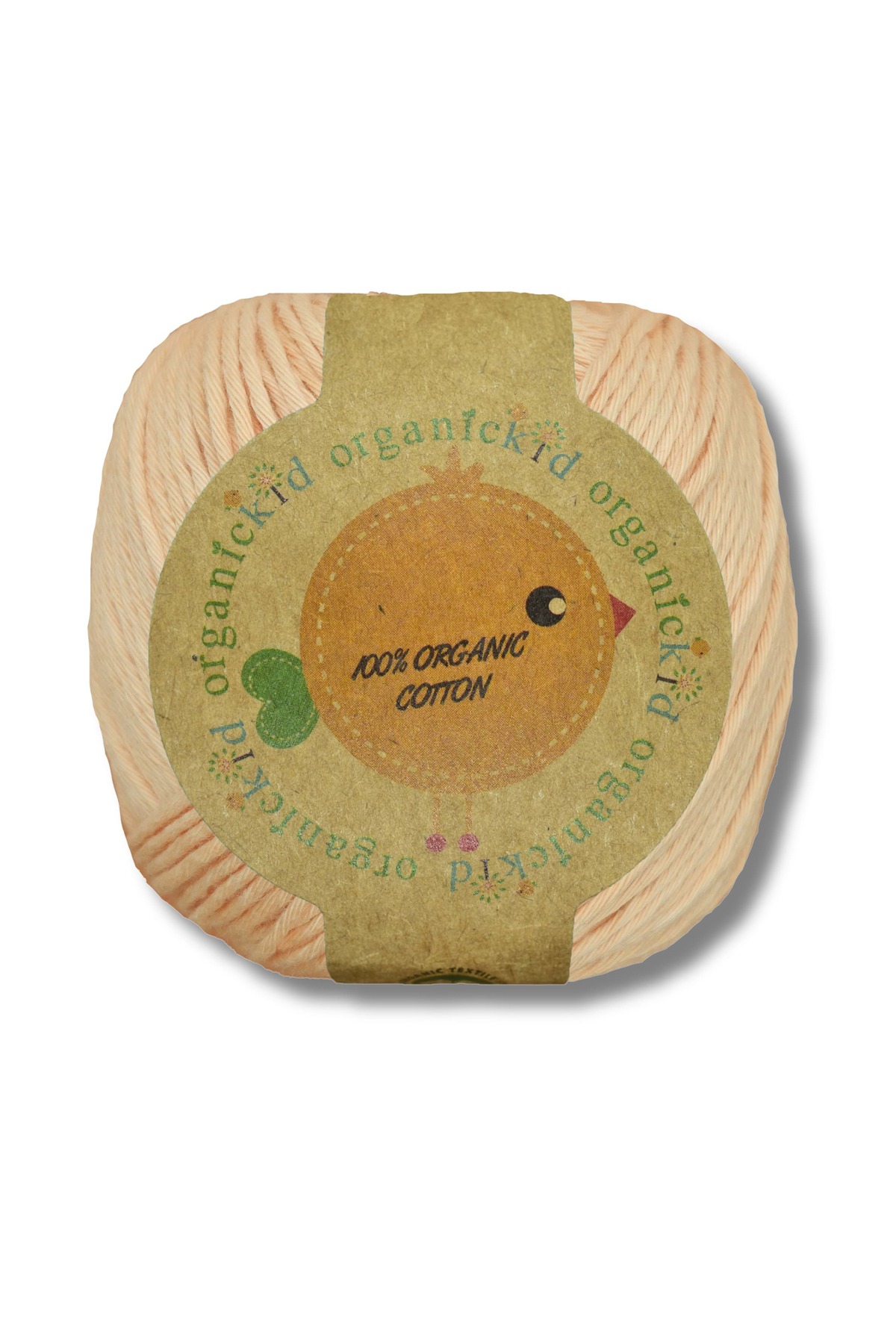 OrganicKid Organik Pamuk Amigurumi Punch 50 gr El Örgü Ipi Ten Rengi - Tan