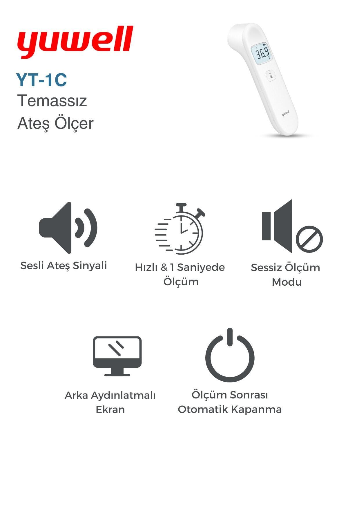 Temassız Ateş Ölçer Yt-1c 6