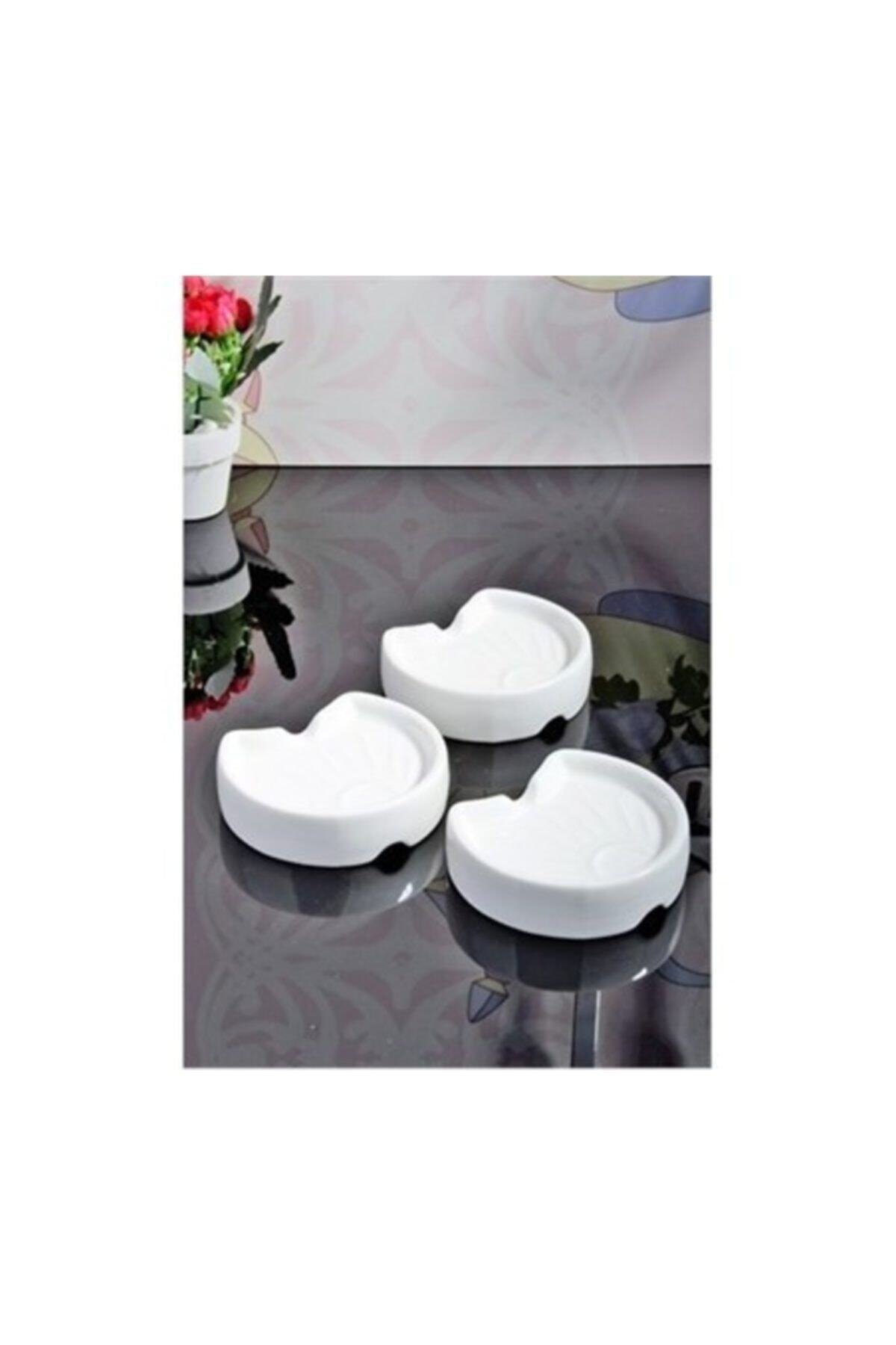 Kitchen Design Lab 3 Adet Süt Taşırmaz - Taşmayı Engeller - 3'lü Paket Seramik Süt Taşırmaz