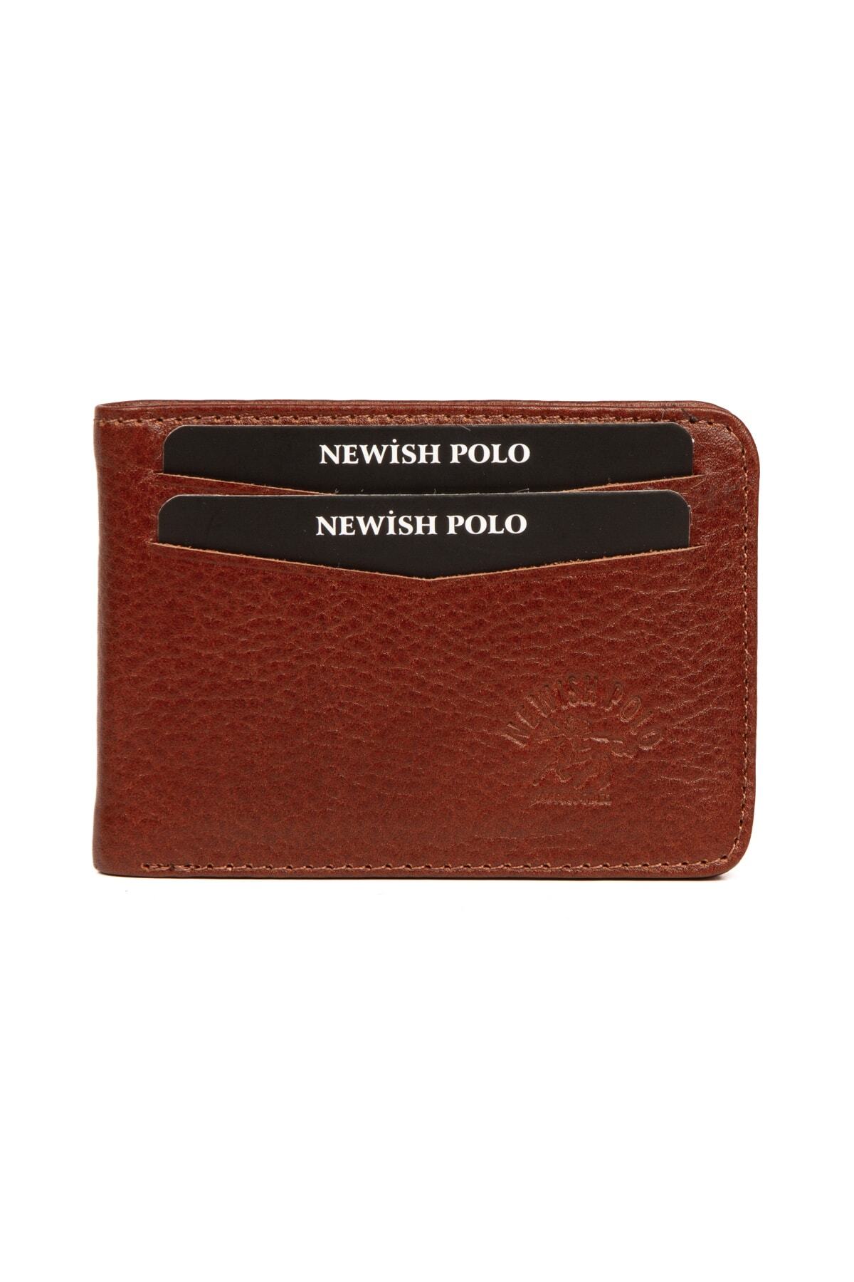 کیف پول مردانه قهوه ای Newish | Yatay-NWP102 اورجینال - تصویر 2