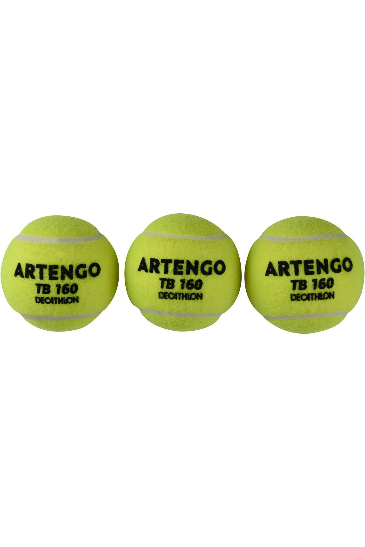 Decathlon Artengo Tennis Ball 3 Pieces Yellow Tb160 Trendyol