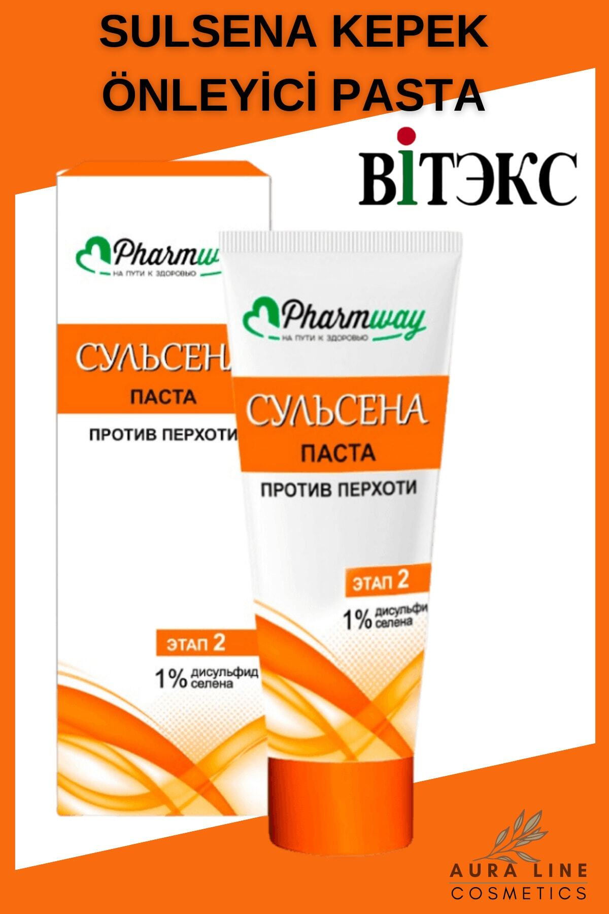 Vitex Kozmetik Vitex Pharmway Sulsena Antidandruff Kepek Önleyici Pasta ( %1 Selenyum Disülfit ) 75 ml
