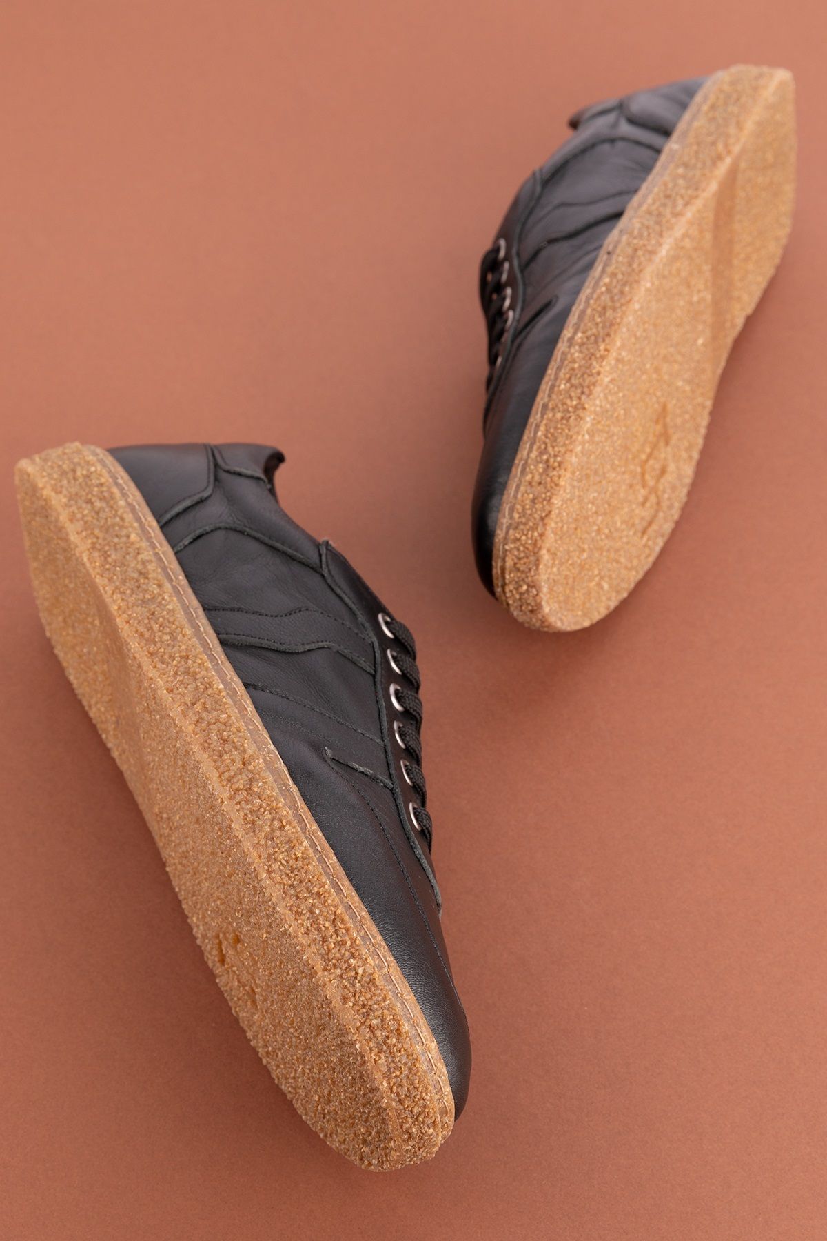 Gondol-Genuine Leather Inside and Outside Daily Comfortable Shoes gnd.20570 - Black - 41 3