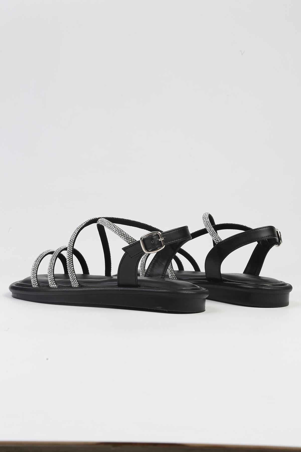 ® | PC-5103- صندل Pierre Cardin پیر کاردین مشکی-زنانه اورجینال - تصویر 3