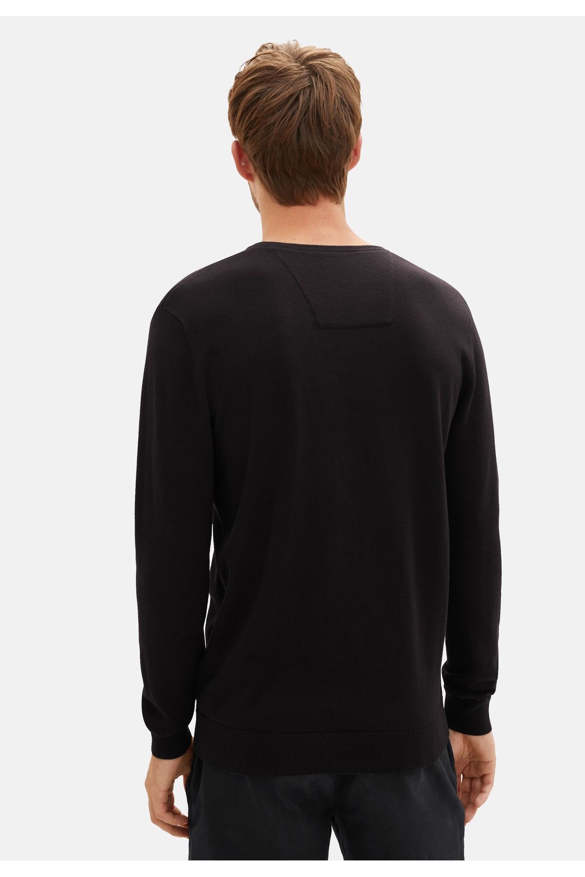 Tom Tailor-Strickpullover Basic Pullover V-Ausschnitt 2