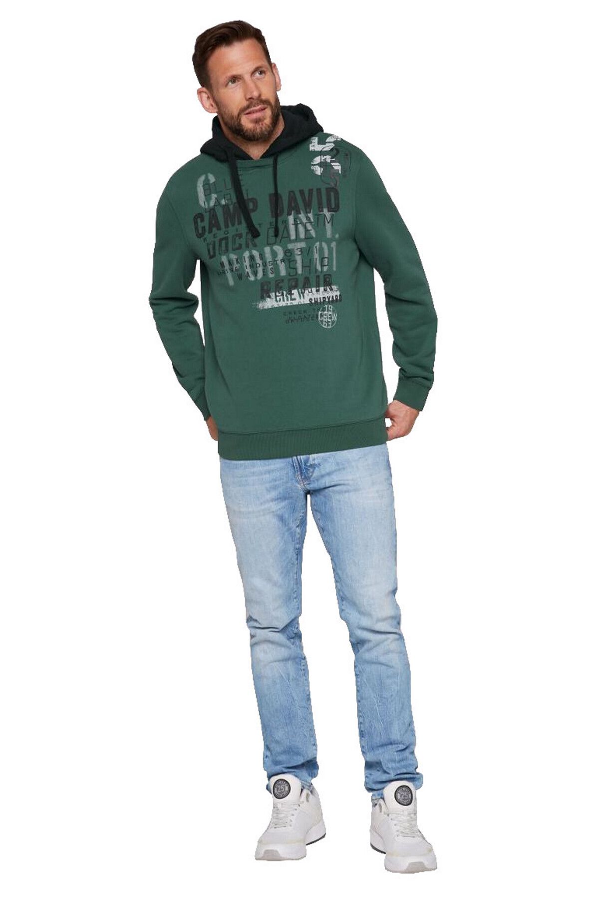 Camp David-Hoodie Shipyard Kapuzensweatshirt 6