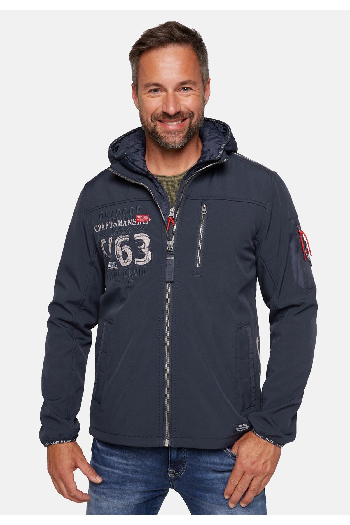 Camp David-Jacke Softshelljacke 3