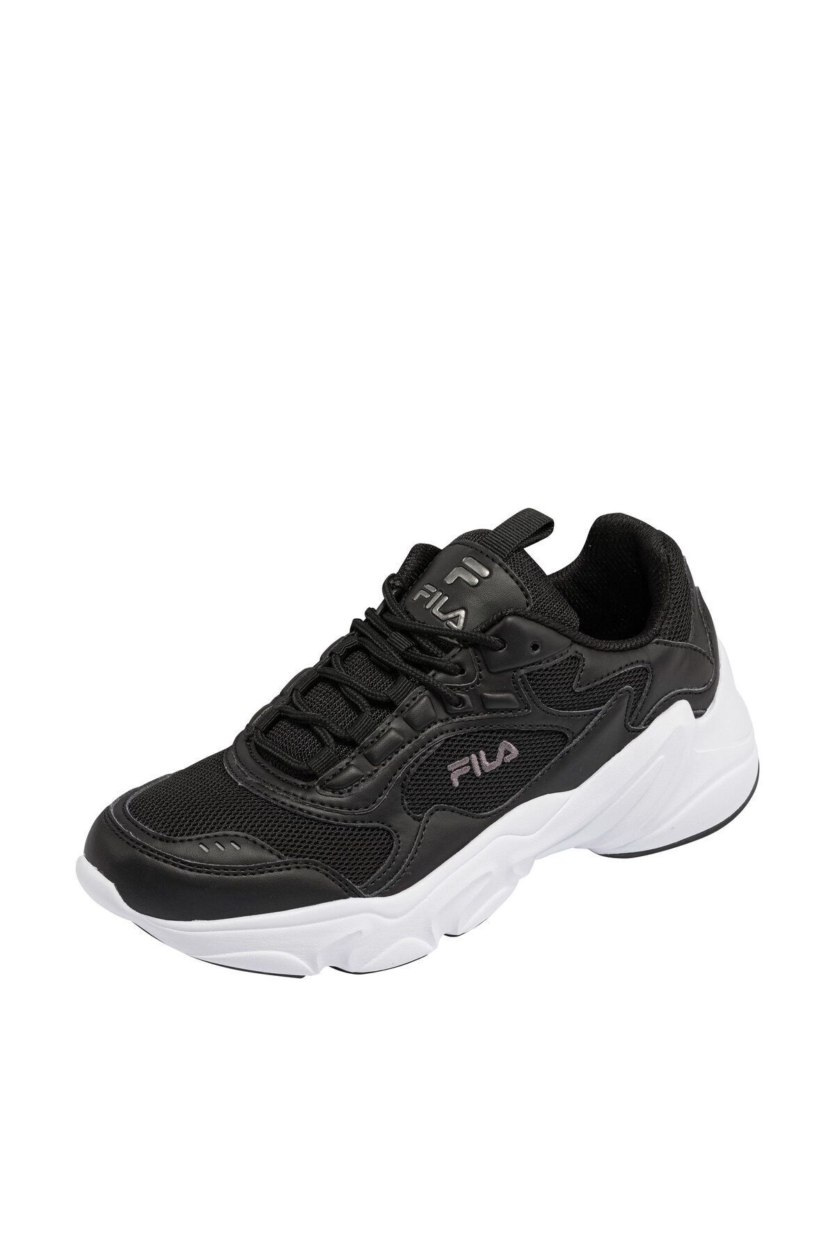 Fila-Schwarze Sneakers für Damen/Mädchen 6