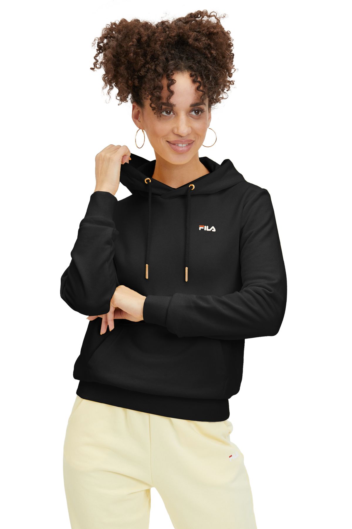 Fila-Schwarzer BRUCHSAL Regular Hoodie 3