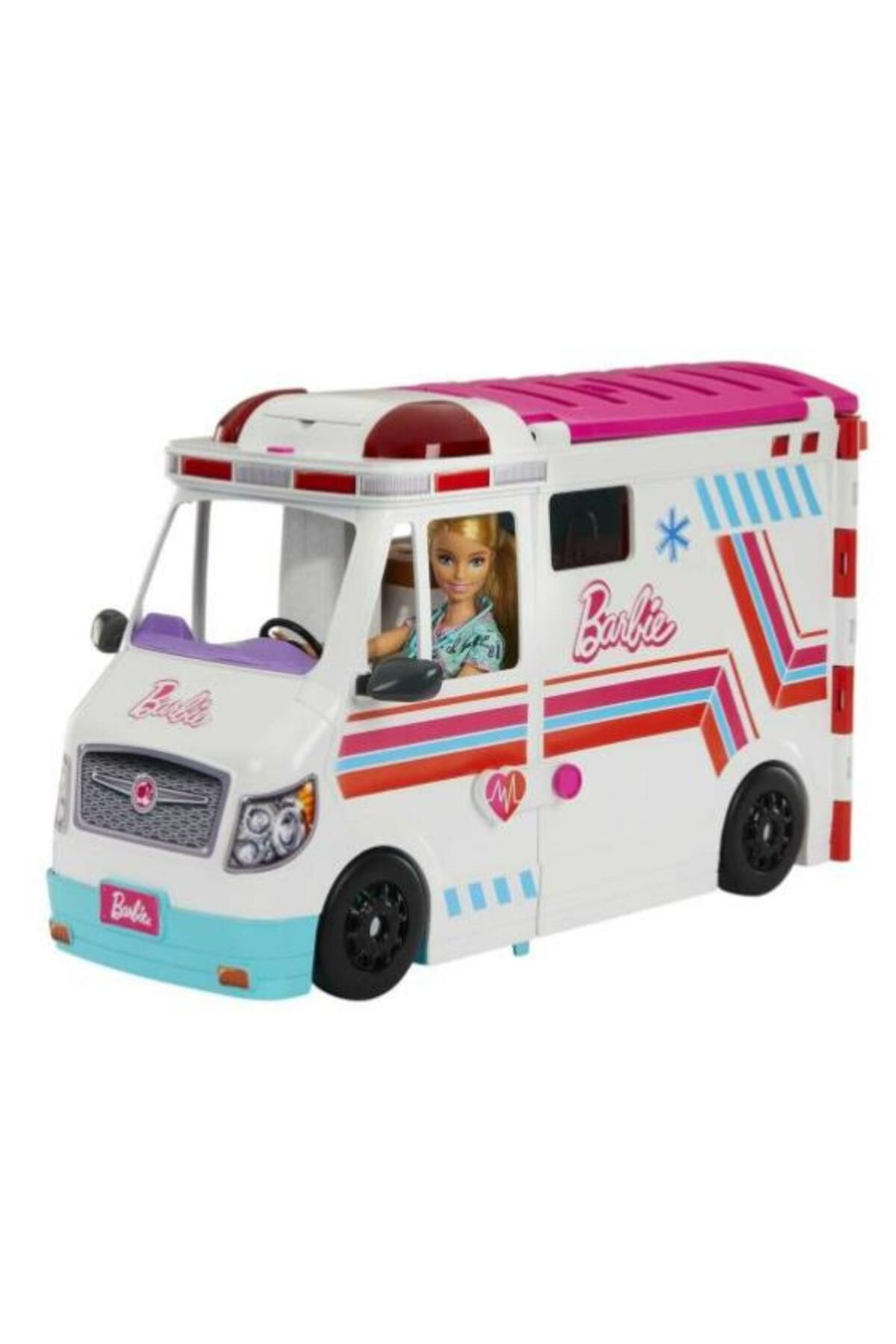 Barbie HKT79 New Ambulance Care Clinic Packed Toy Trendyol