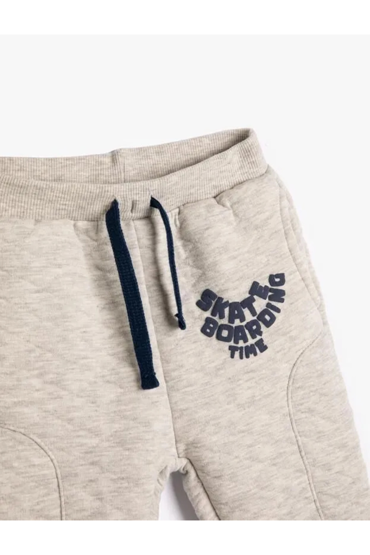 شلوار گرمکن پسرانه خاکستری کوتونKoton | 24KY59000433 اورجینال - تصویر 2