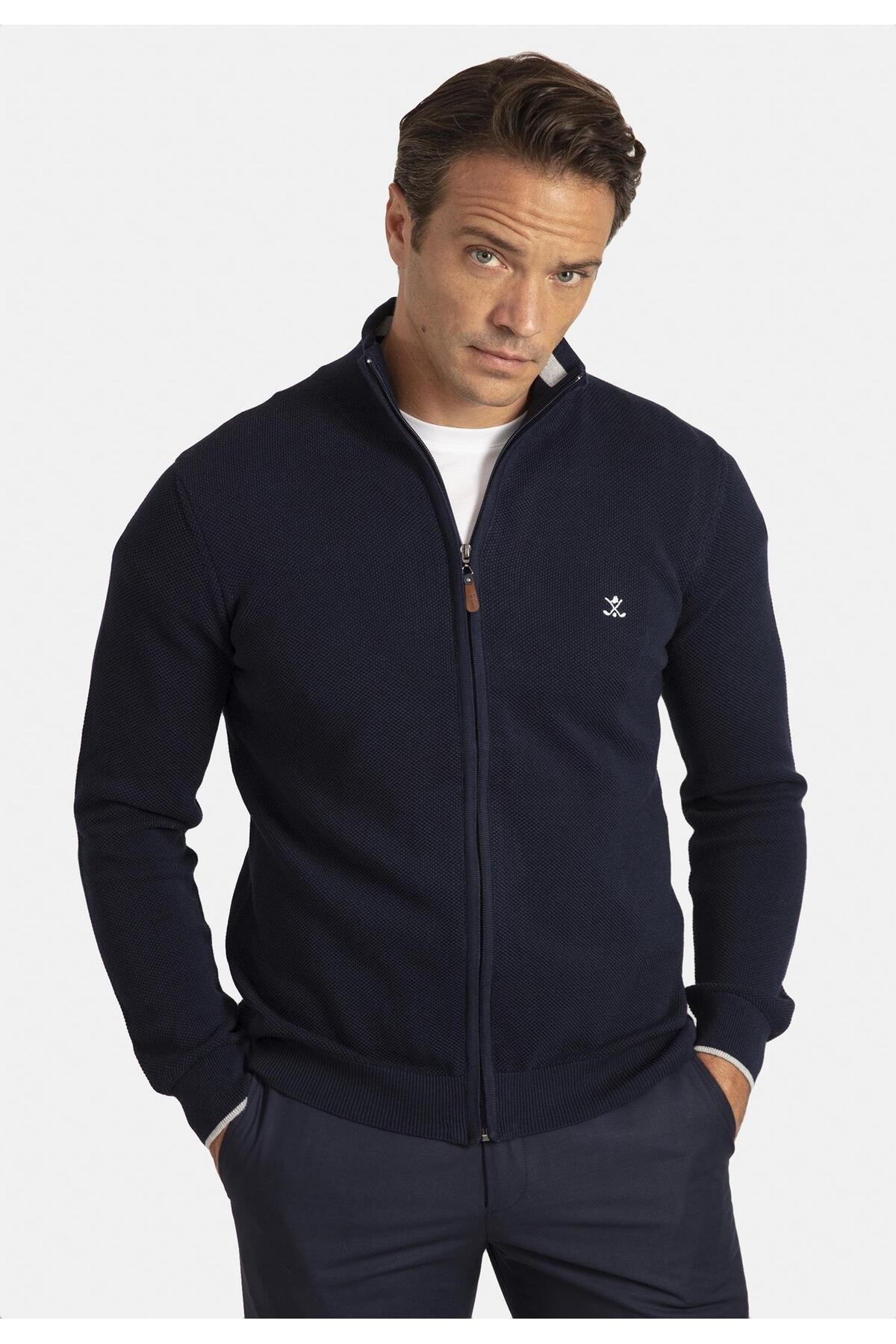 Sir Raymond Tailor S 8344791 Navy Blue 100 Cotton Men s Half
