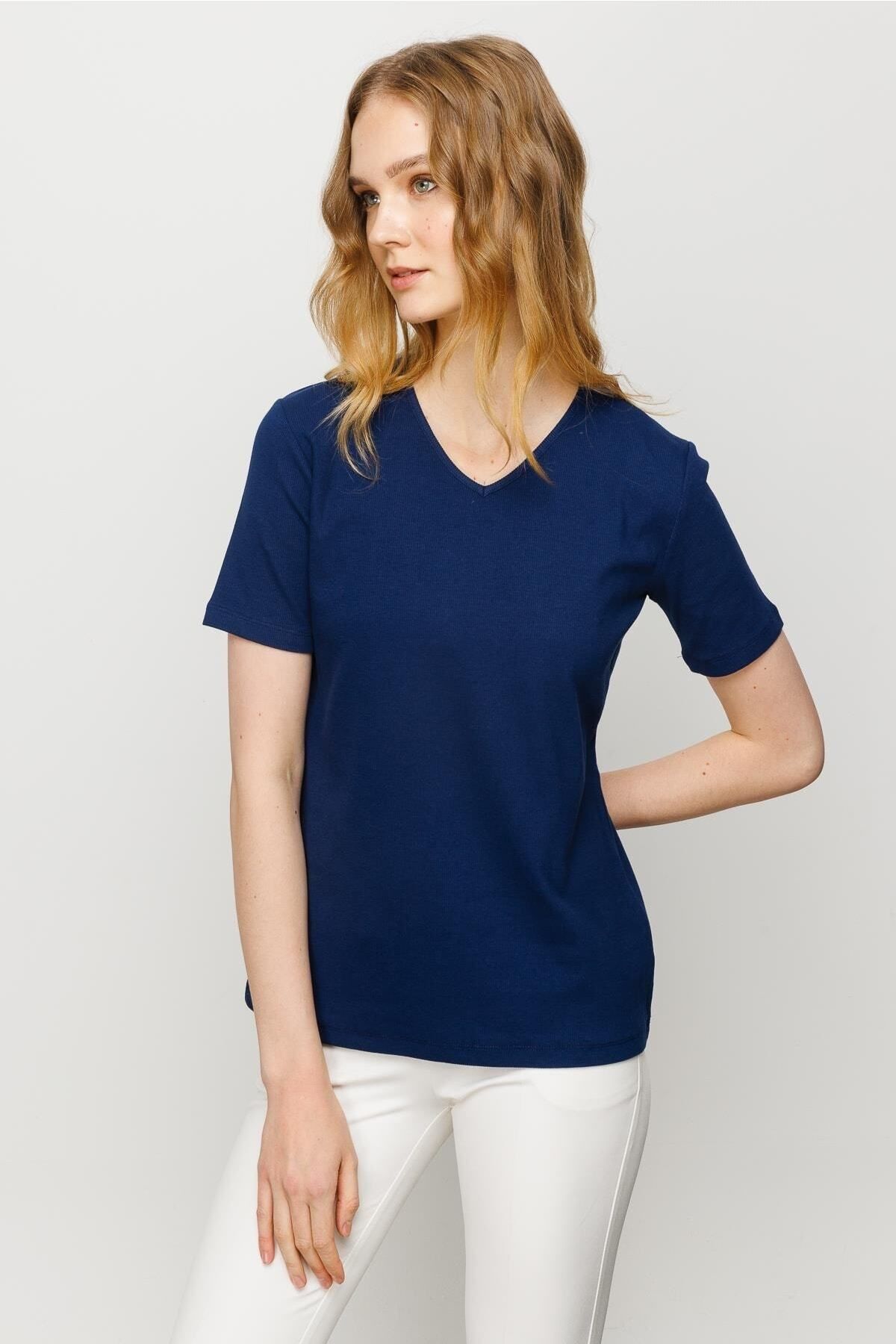Navy v outlet neck camisole