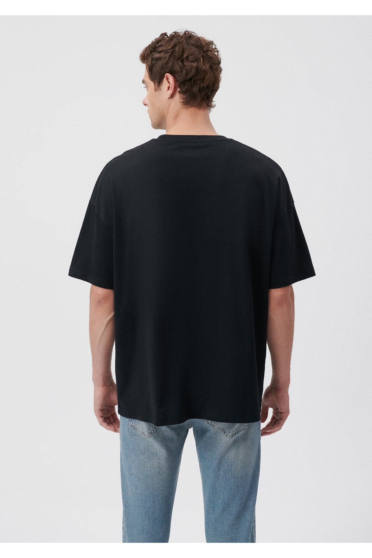 Mavi Men's Basic Crew Neck T-Shirt In Black