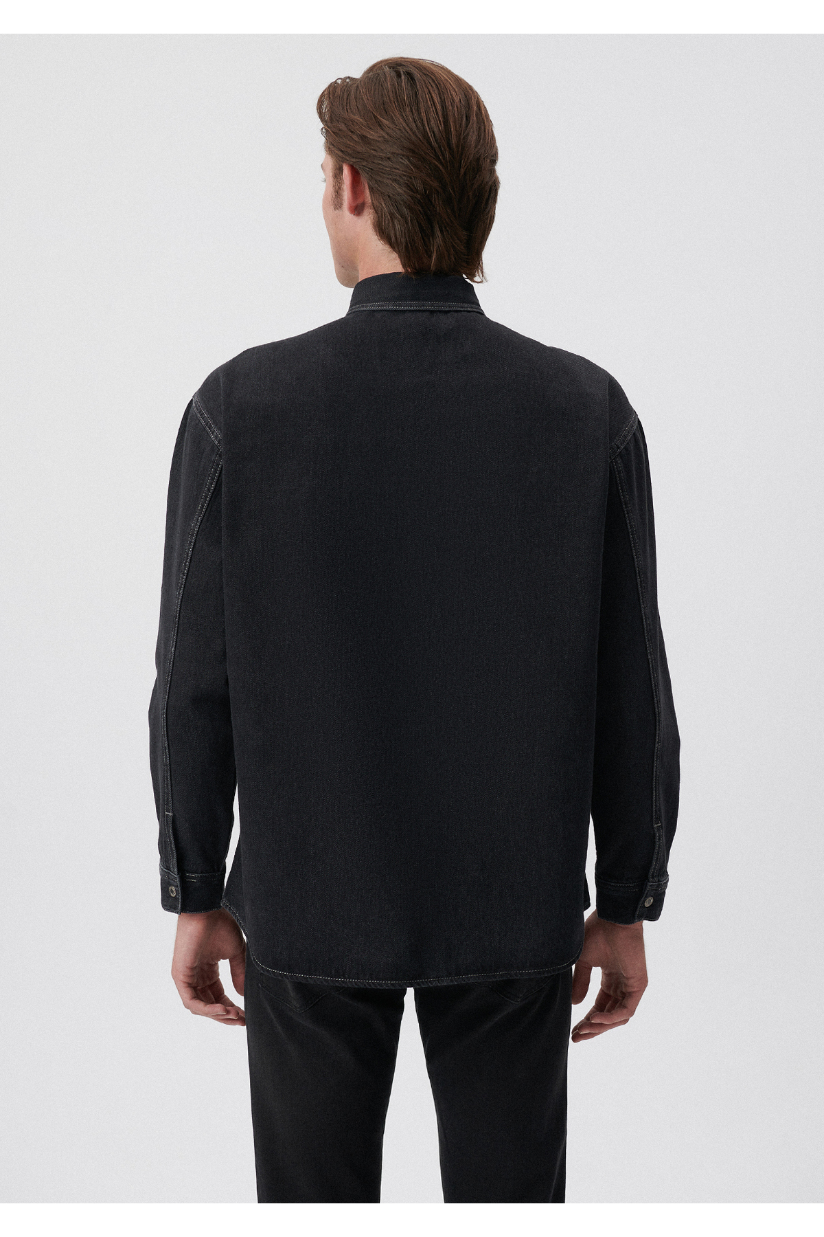 پیراهن مردانه ماوی | 210588 Mavi - Image 4