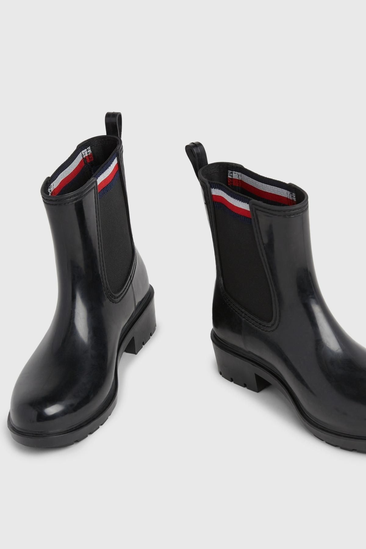 Tommy hilfiger corporate elastic chelsea boot best sale