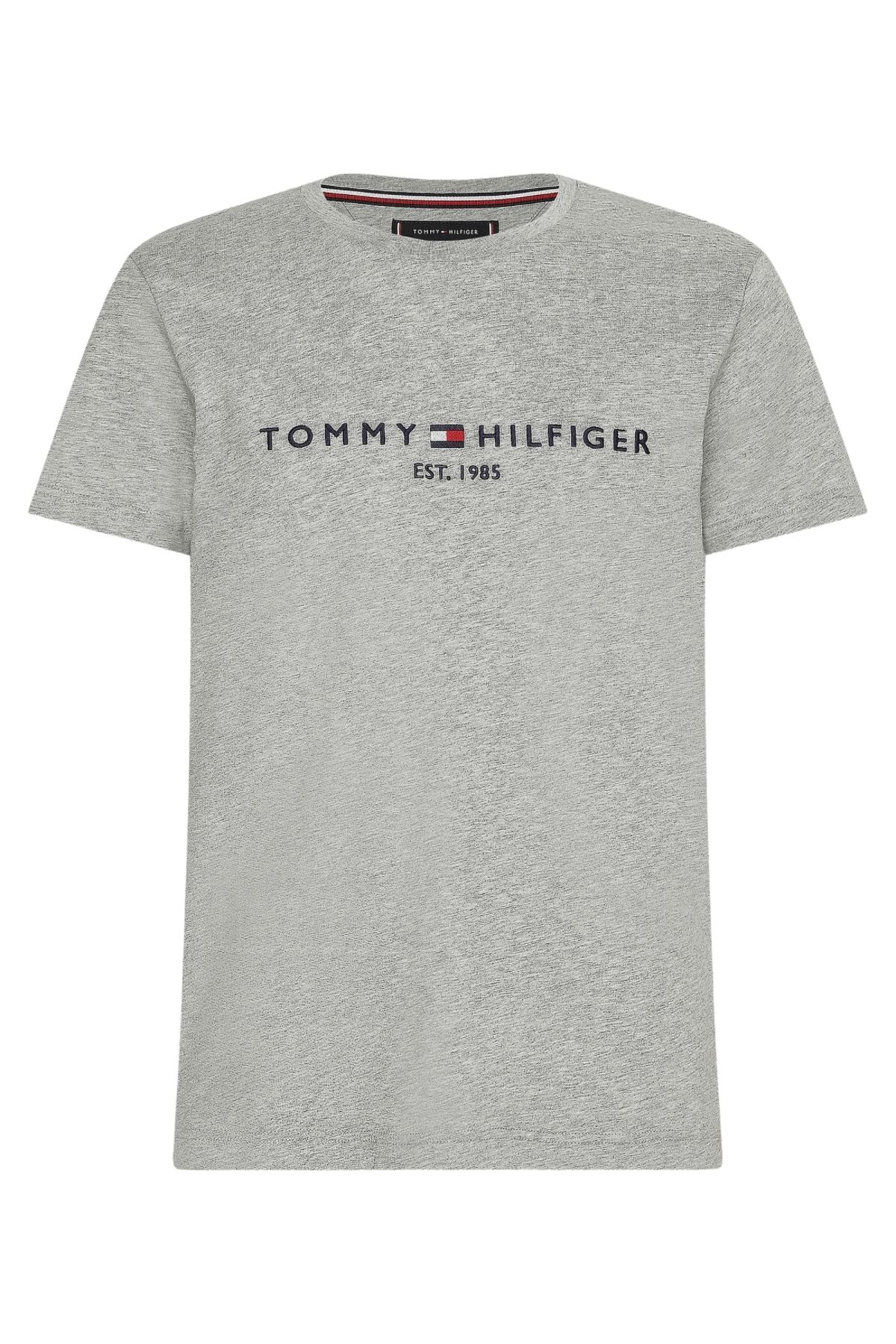 Gray tommy hilfiger t on sale shirt