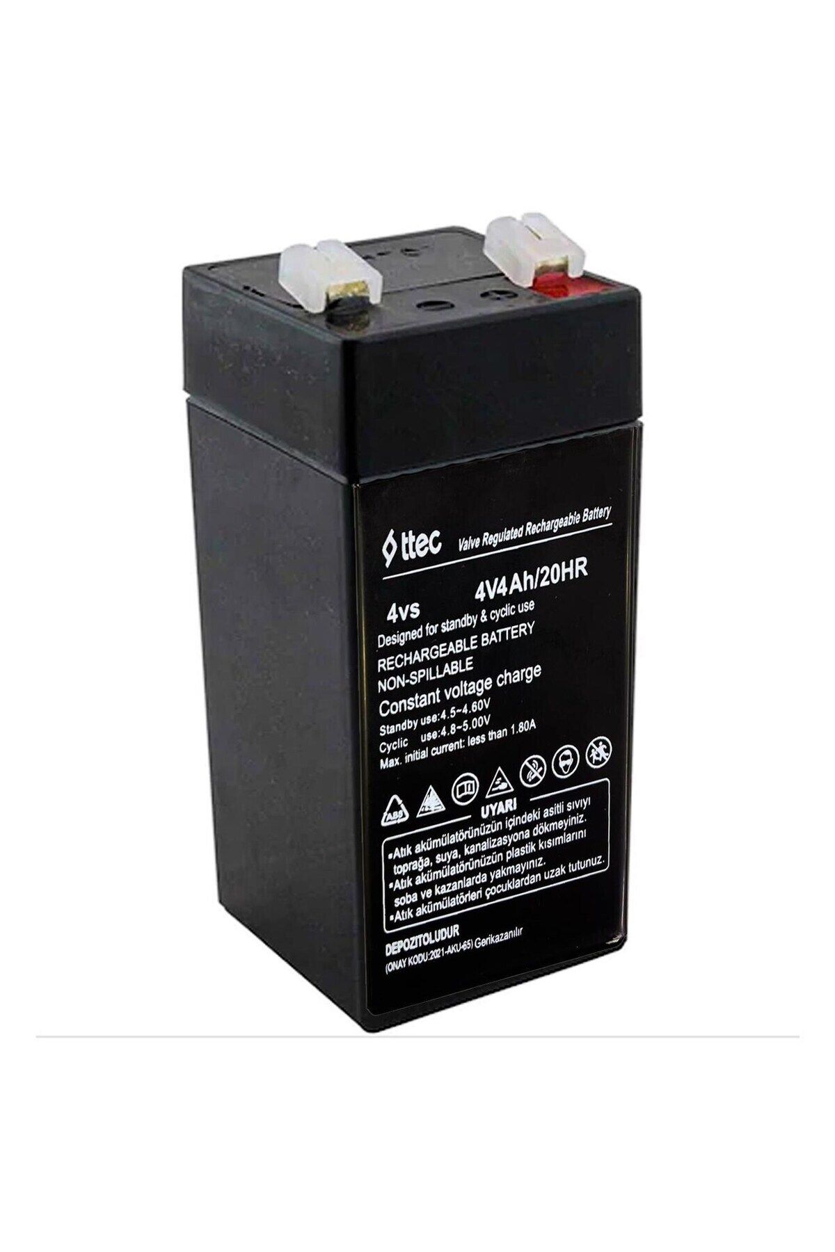 Ttec 4V 4Ah Bakımsız Kuru Akü