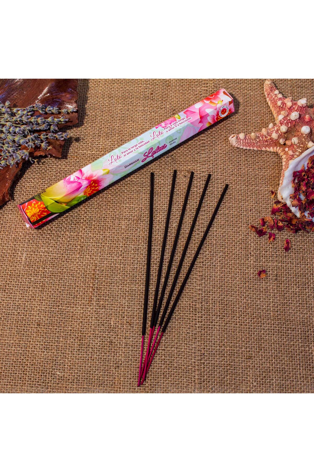 Darshan Lotus Hexa 20 Pcs Stick Incense