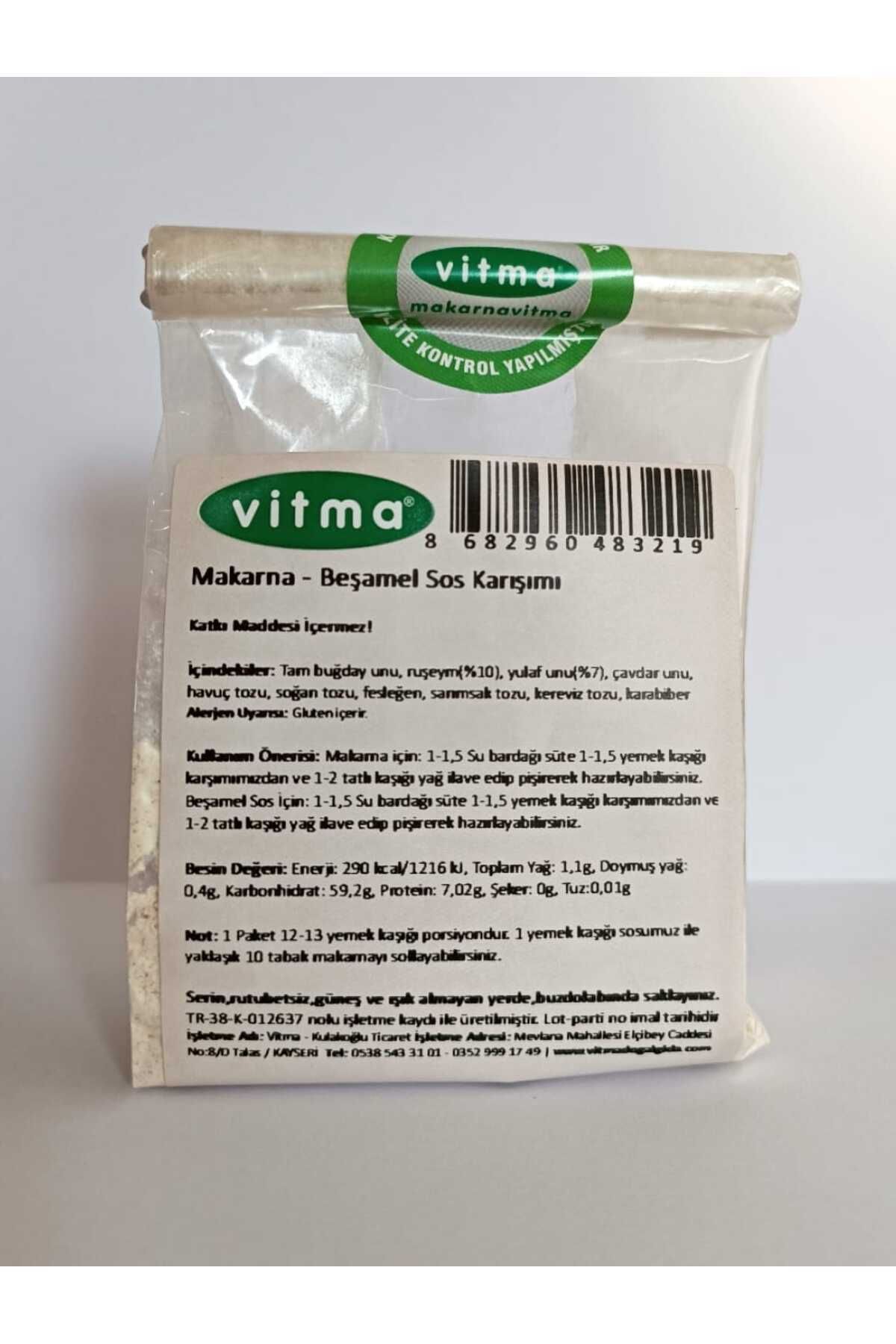 Vitma Makarna - Beşamel Sos Karışımı 100gr