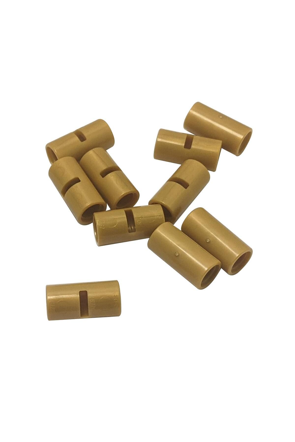 LEGO-Technic Moc Custom Pin Connector Round 2l Gold Color 4 Pieces to Send 1